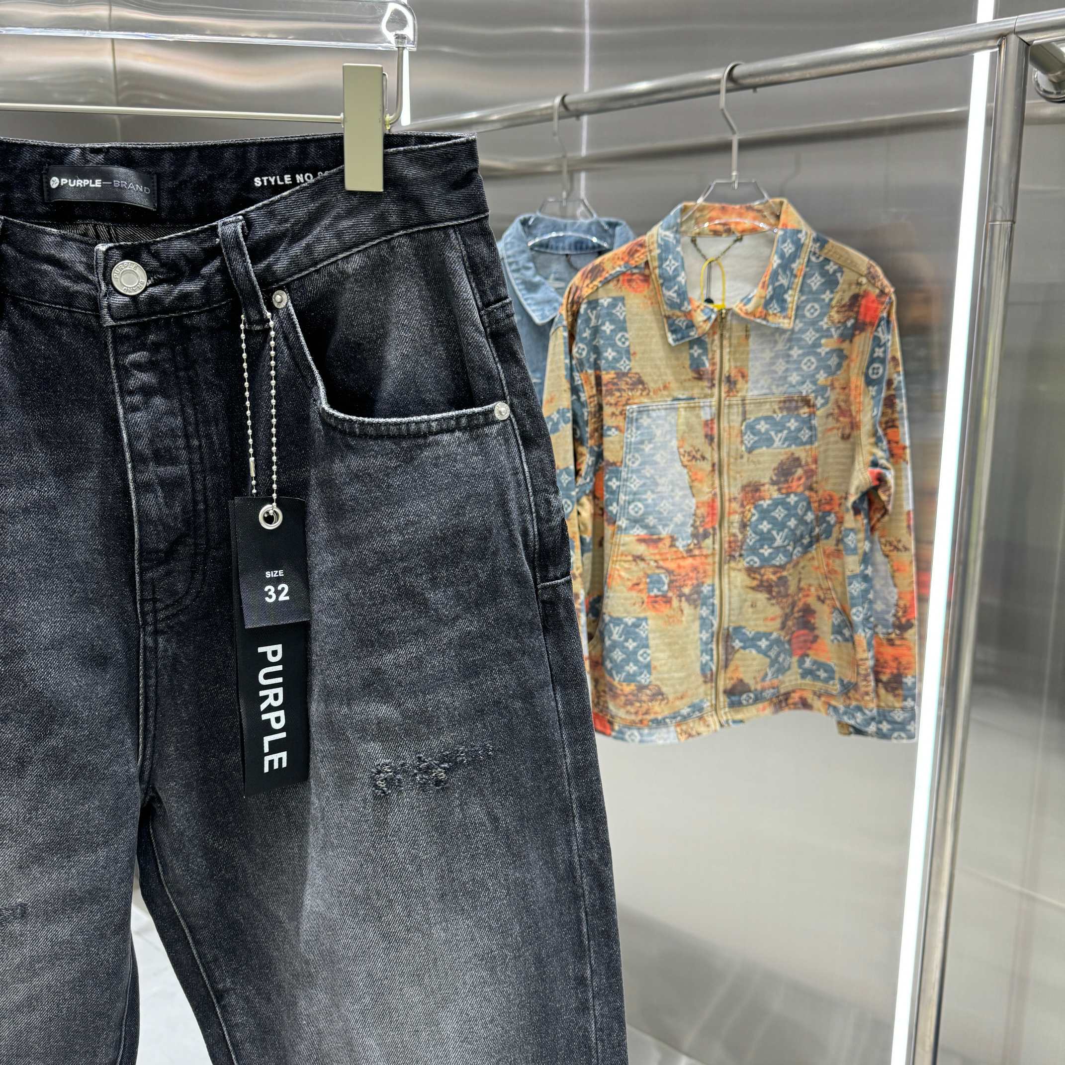 LuxluxHouse Best Quality Clothes Pants Purple Brand