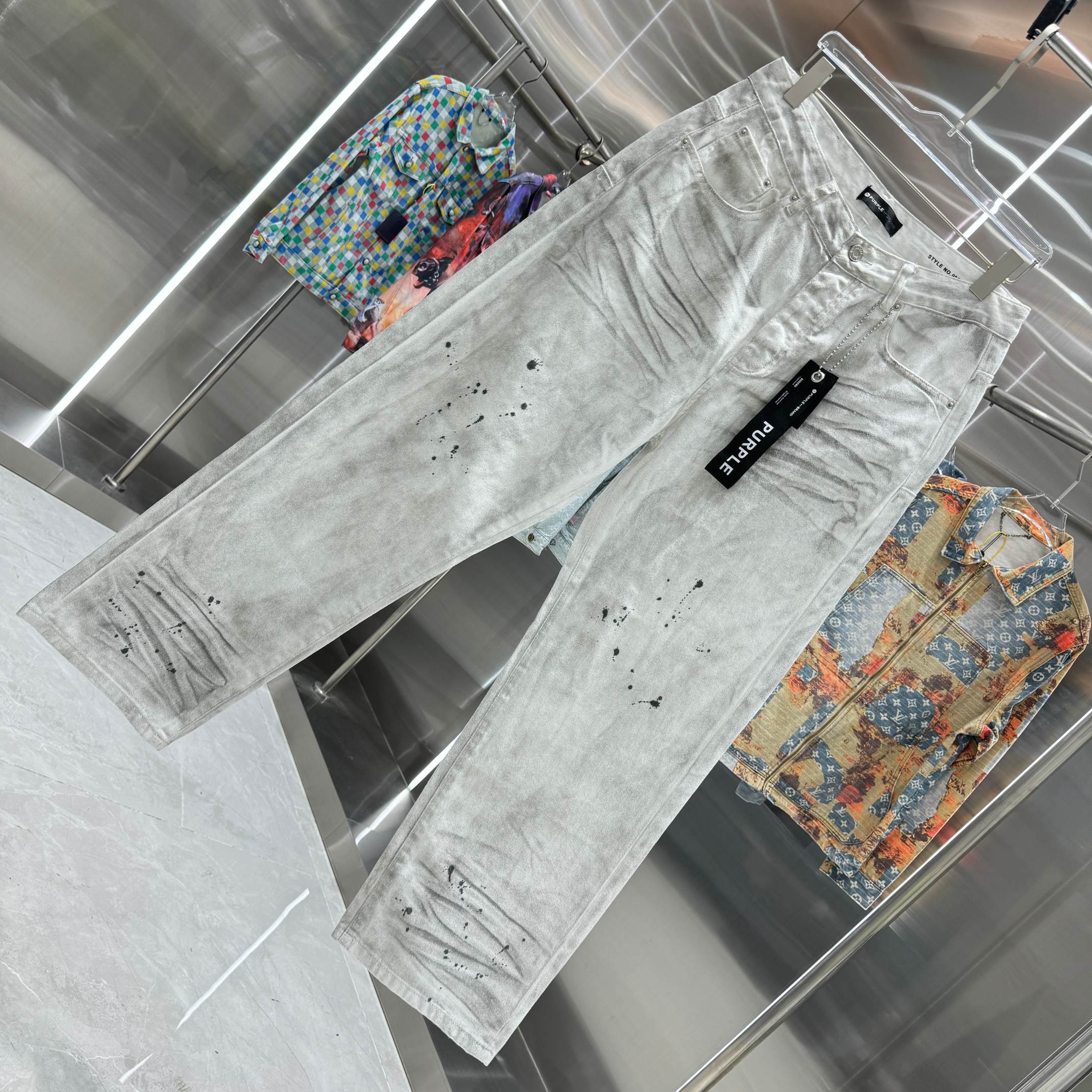 LuxluxHouse Best Quality Clothes Pants Purple Brand