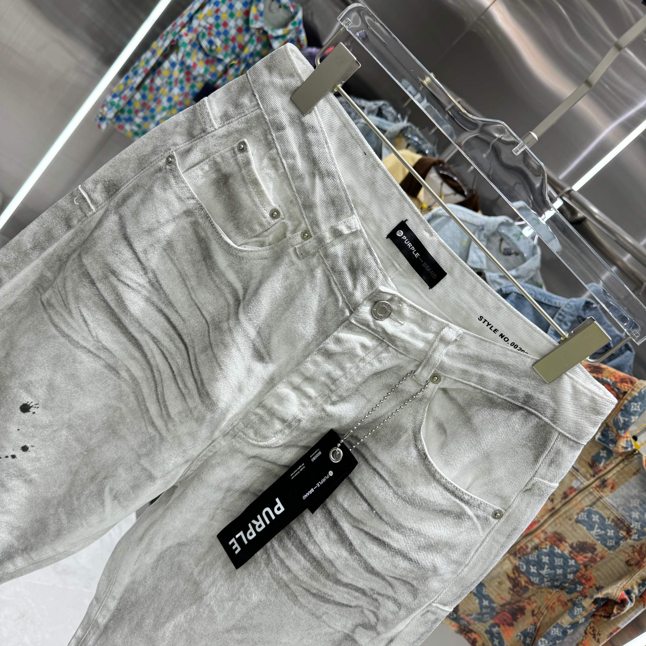 LuxluxHouse Best Quality Clothes Pants Purple Brand