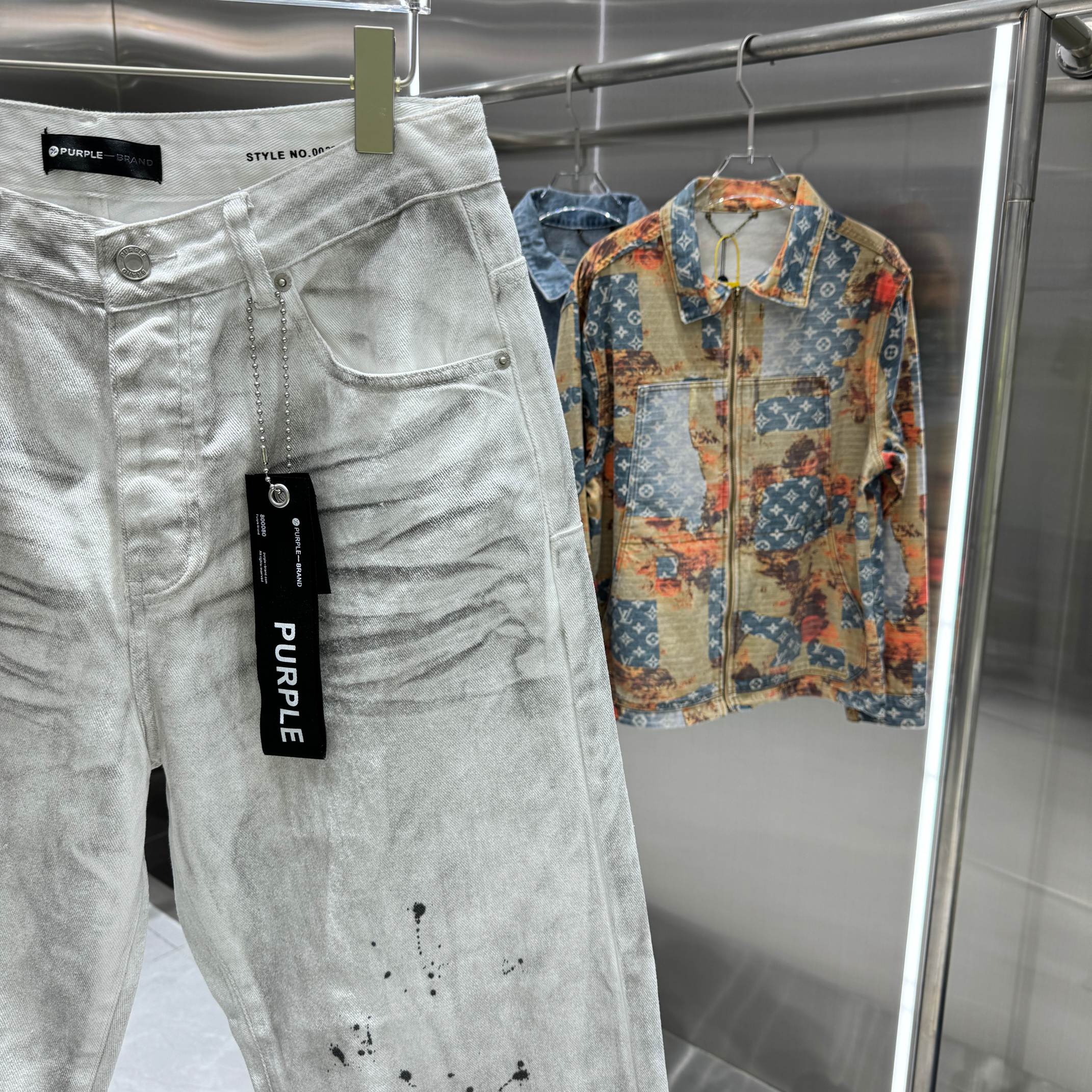 LuxluxHouse Best Quality Clothes Pants Purple Brand