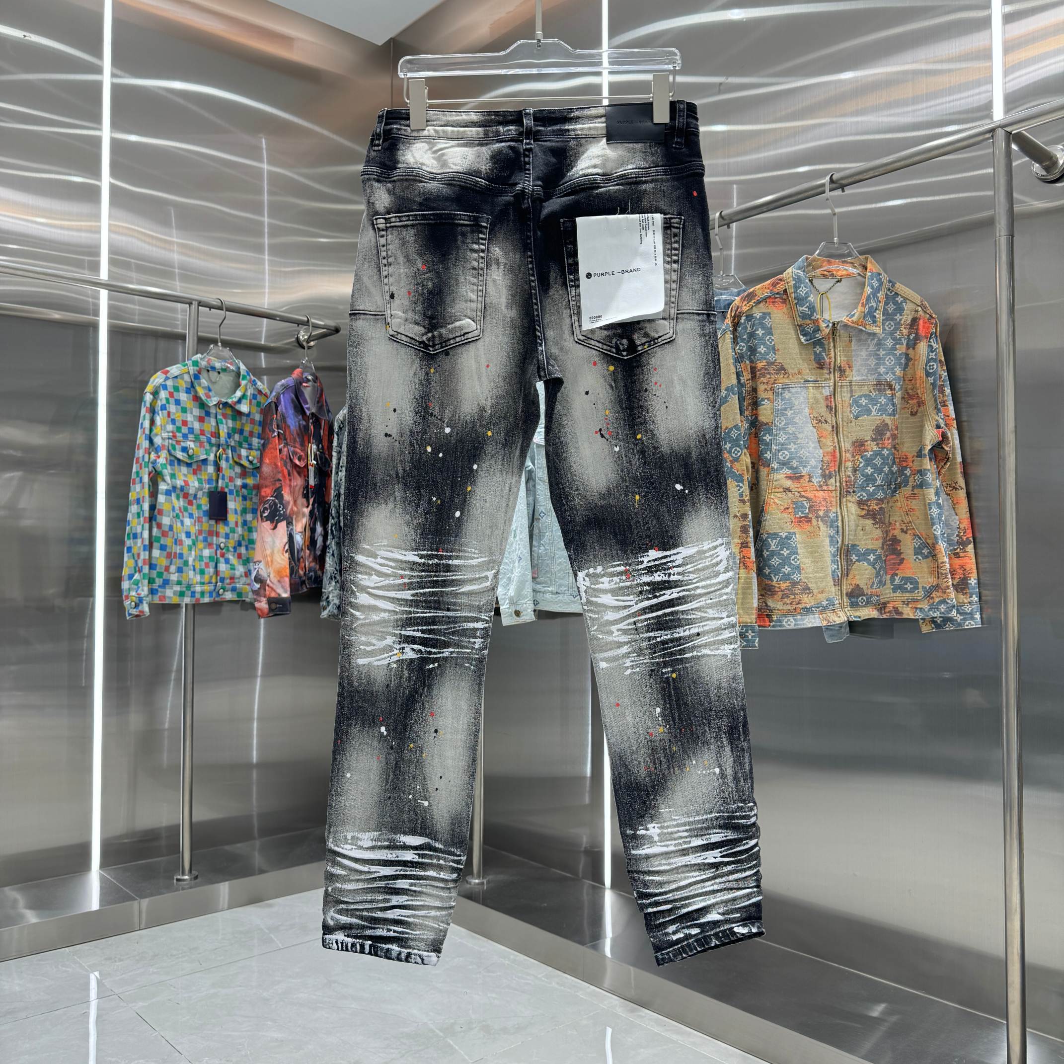 LuxluxHouse Best Quality Clothes Pants Purple Brand