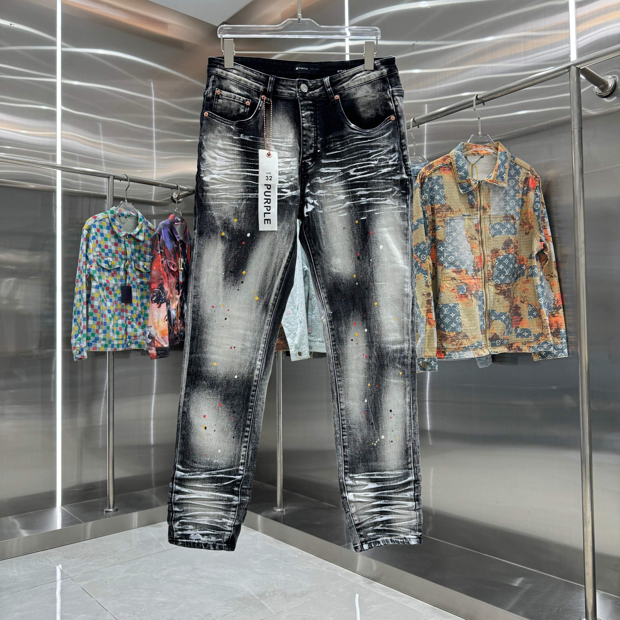 LuxluxHouse Best Quality Clothes Pants Purple Brand