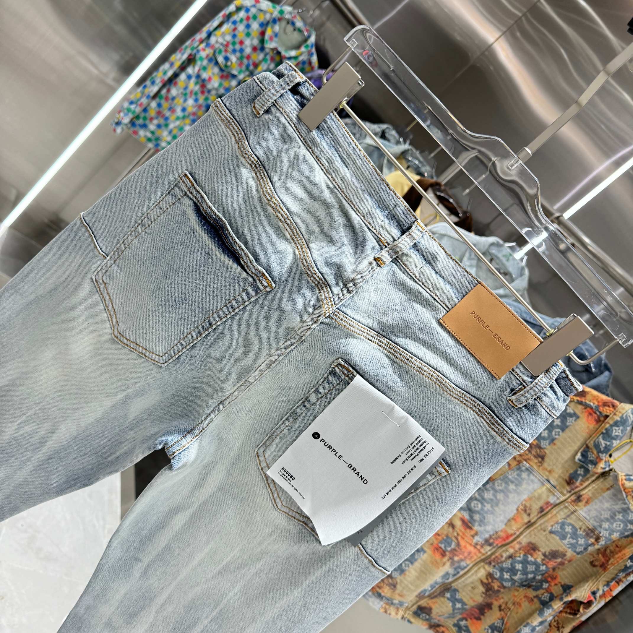 LuxluxHouse Best Quality Clothes Pants Purple Brand