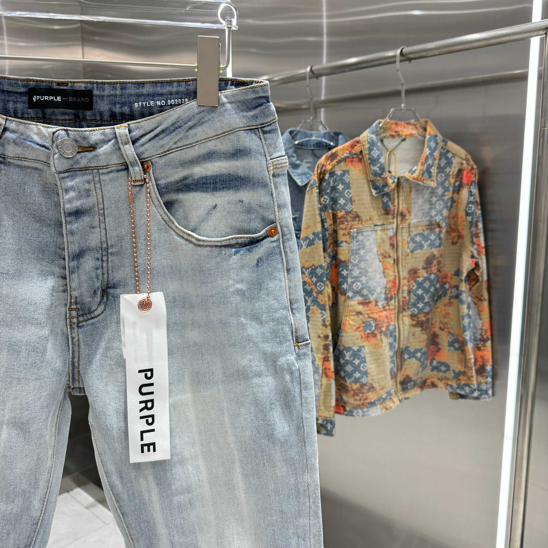 LuxluxHouse Best Quality Clothes Pants Purple Brand