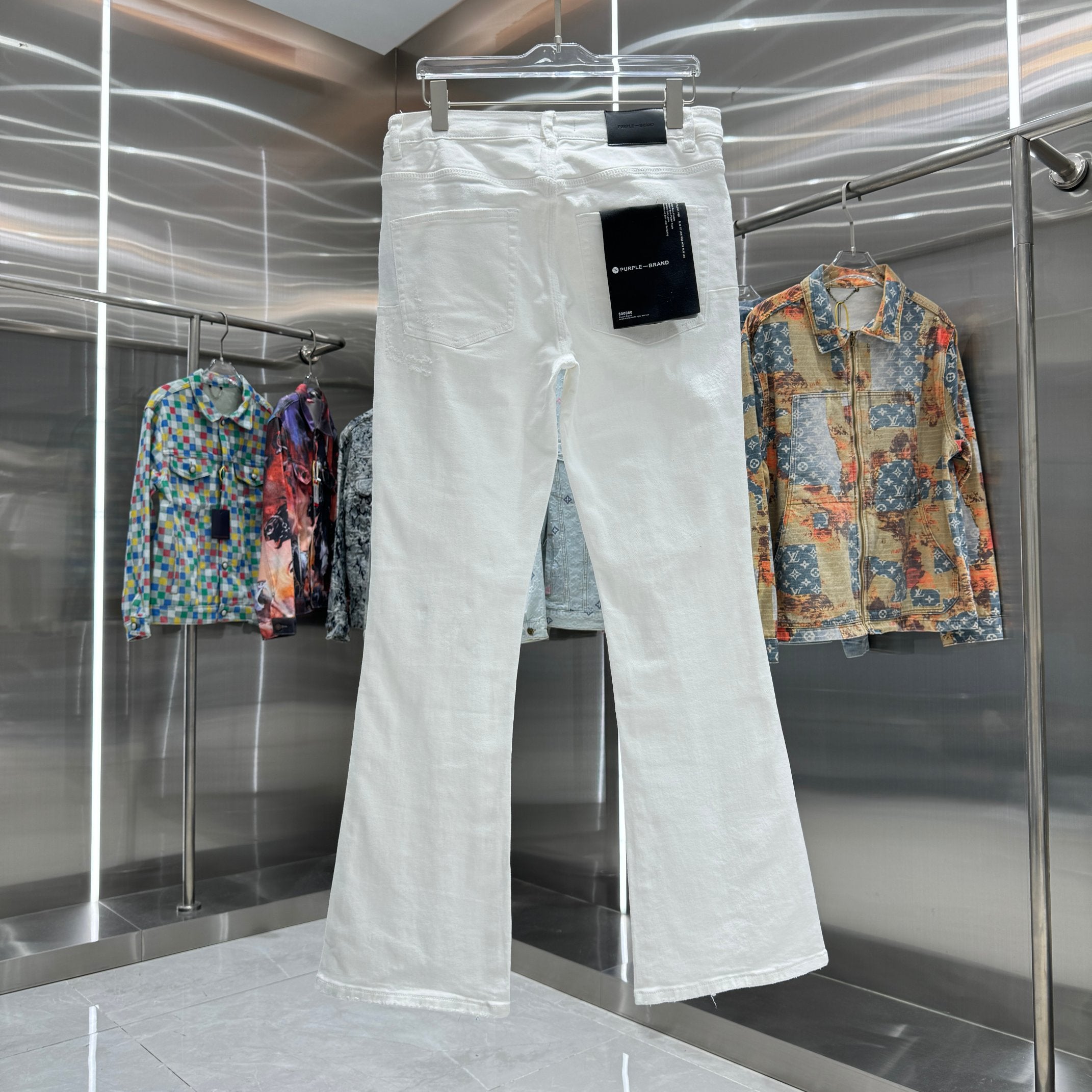 LuxluxHouse Best Quality Clothes Pants Purple Brand