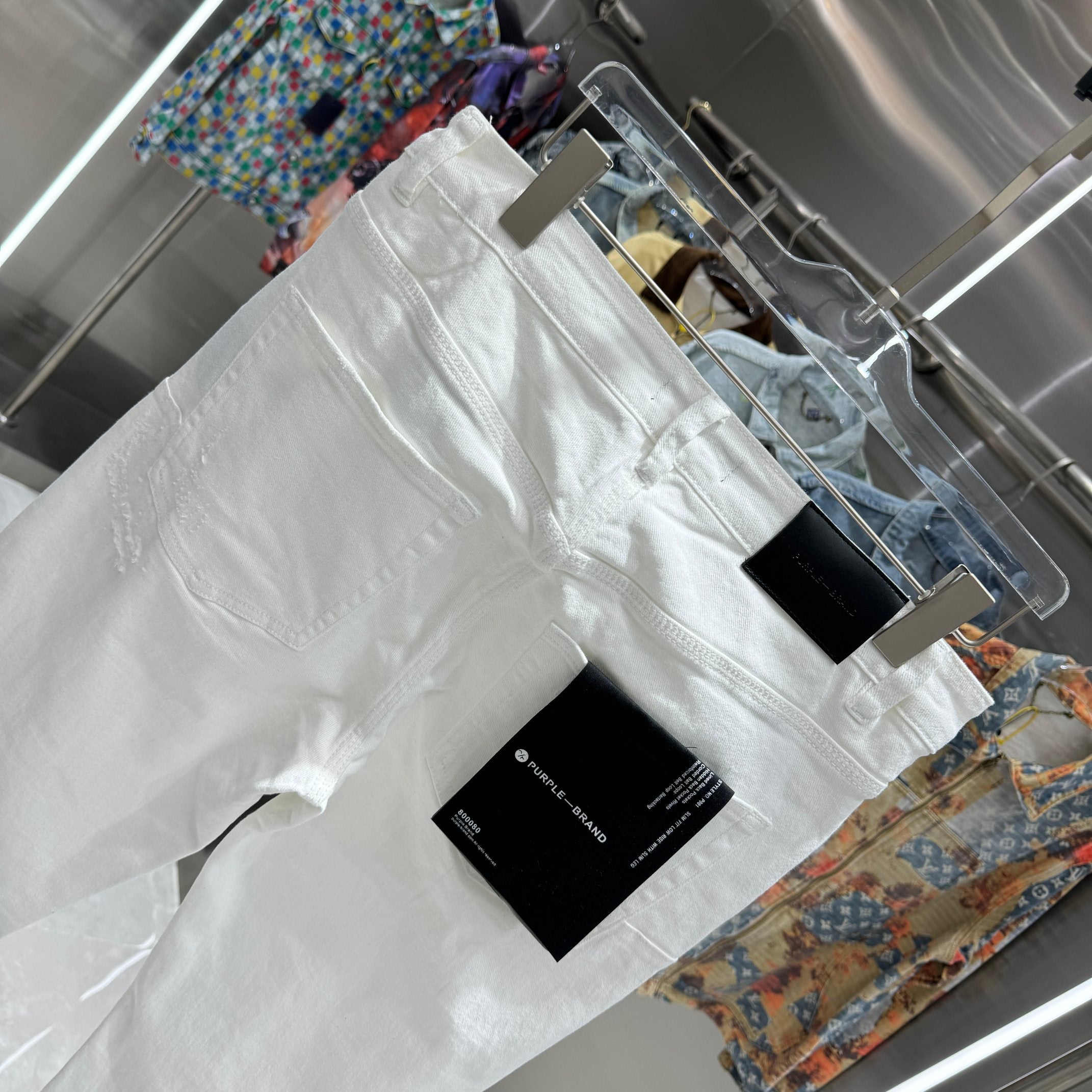 LuxluxHouse Best Quality Clothes Pants Purple Brand