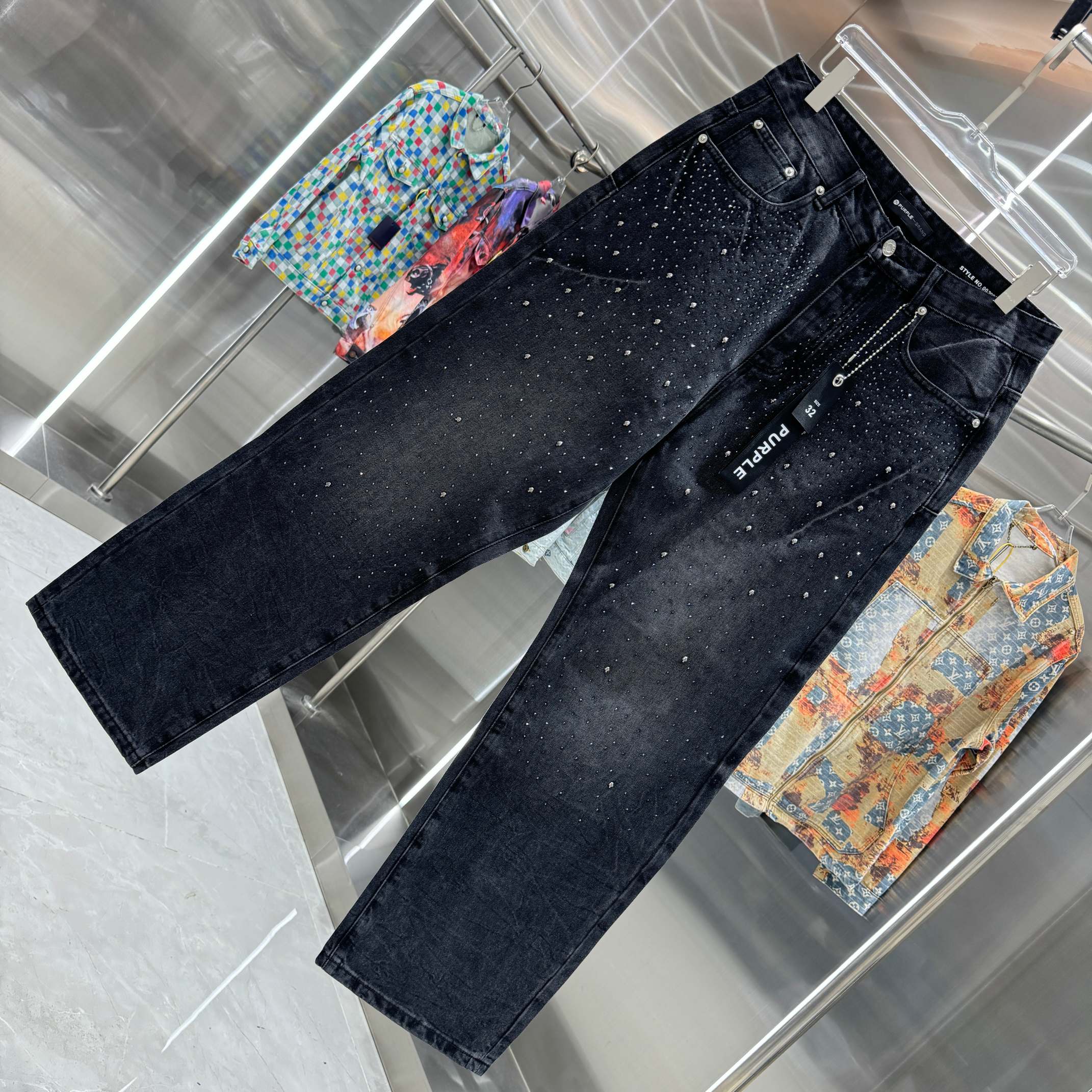 LuxluxHouse Best Quality Clothes Pants Purple Brand