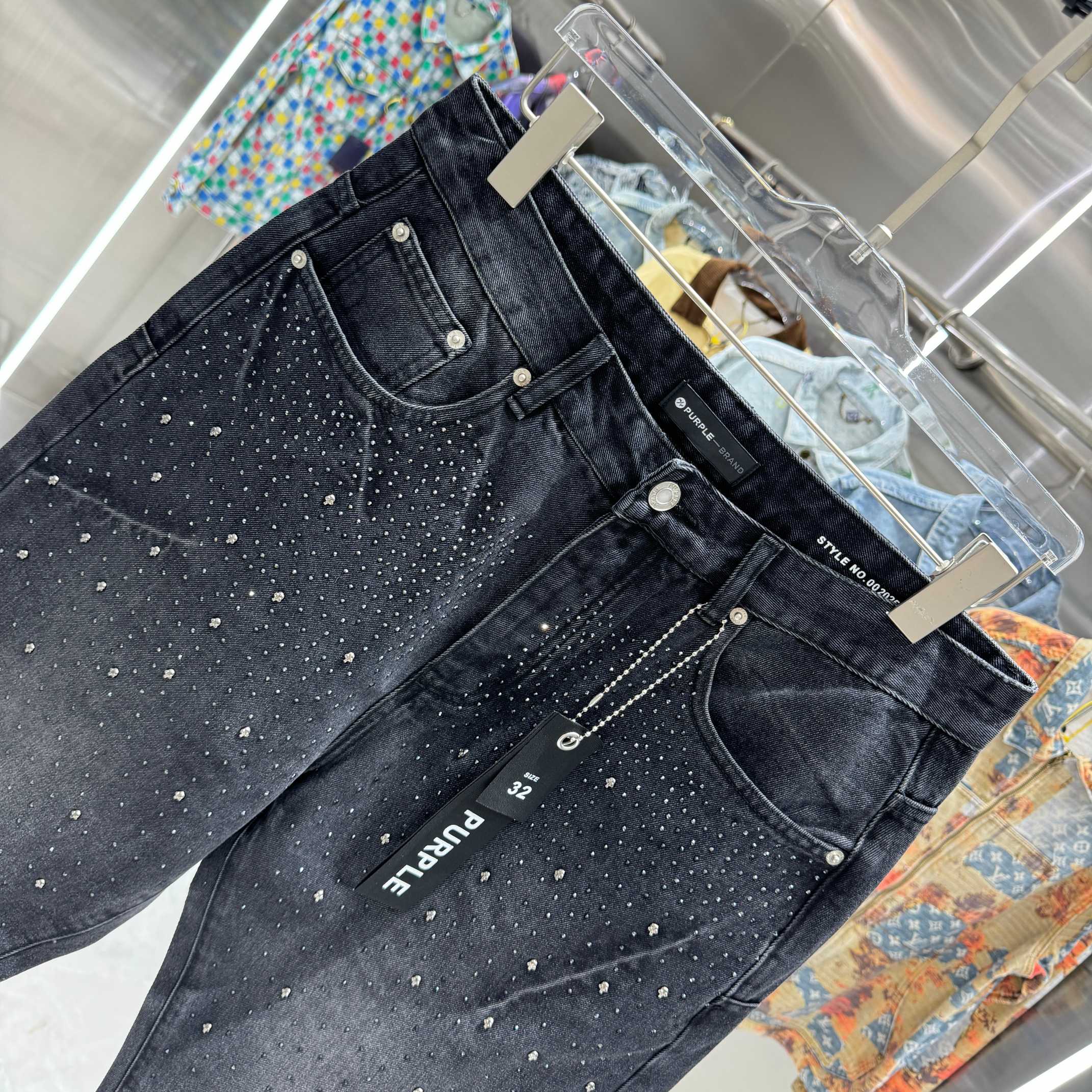 LuxluxHouse Best Quality Clothes Pants Purple Brand