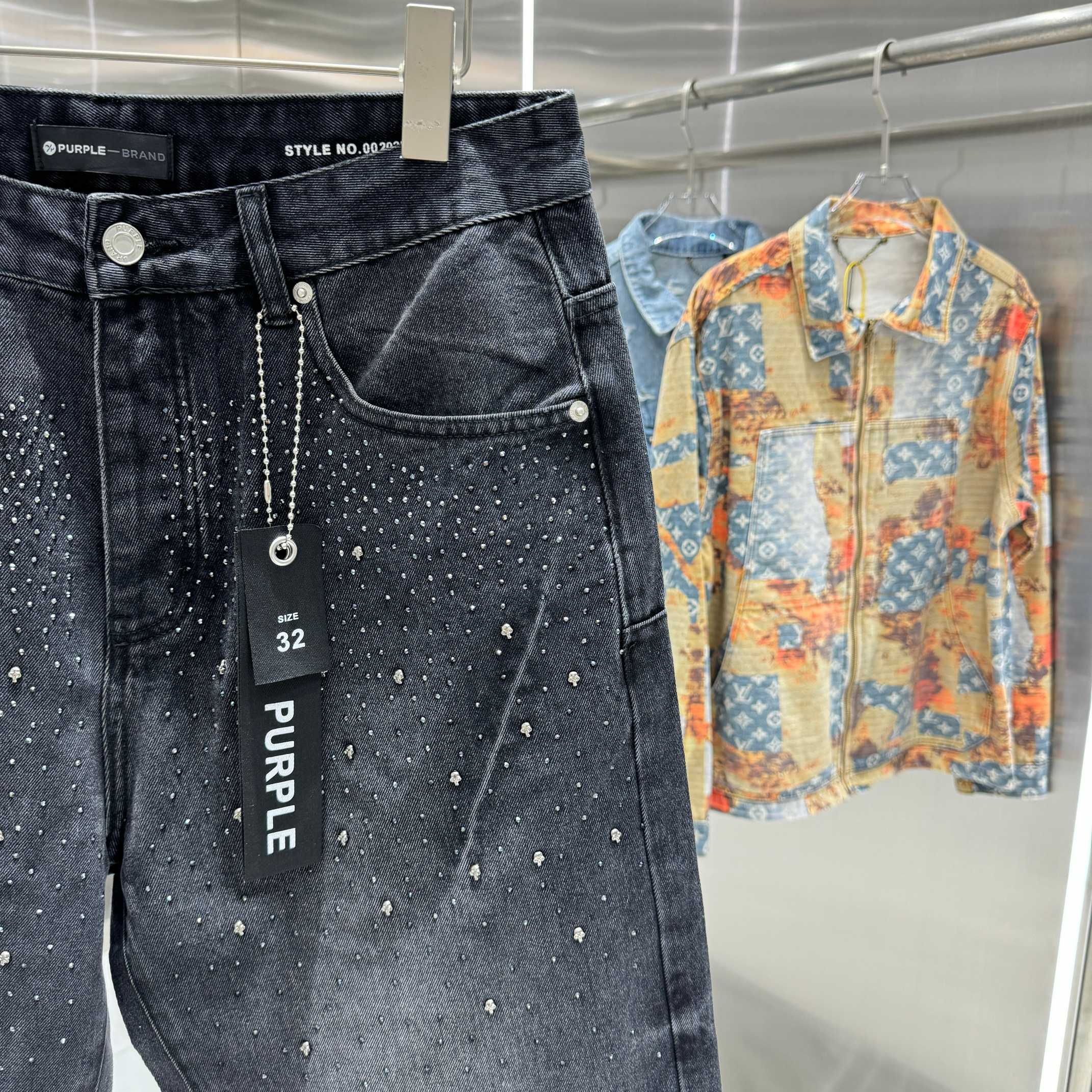 LuxluxHouse Best Quality Clothes Pants Purple Brand