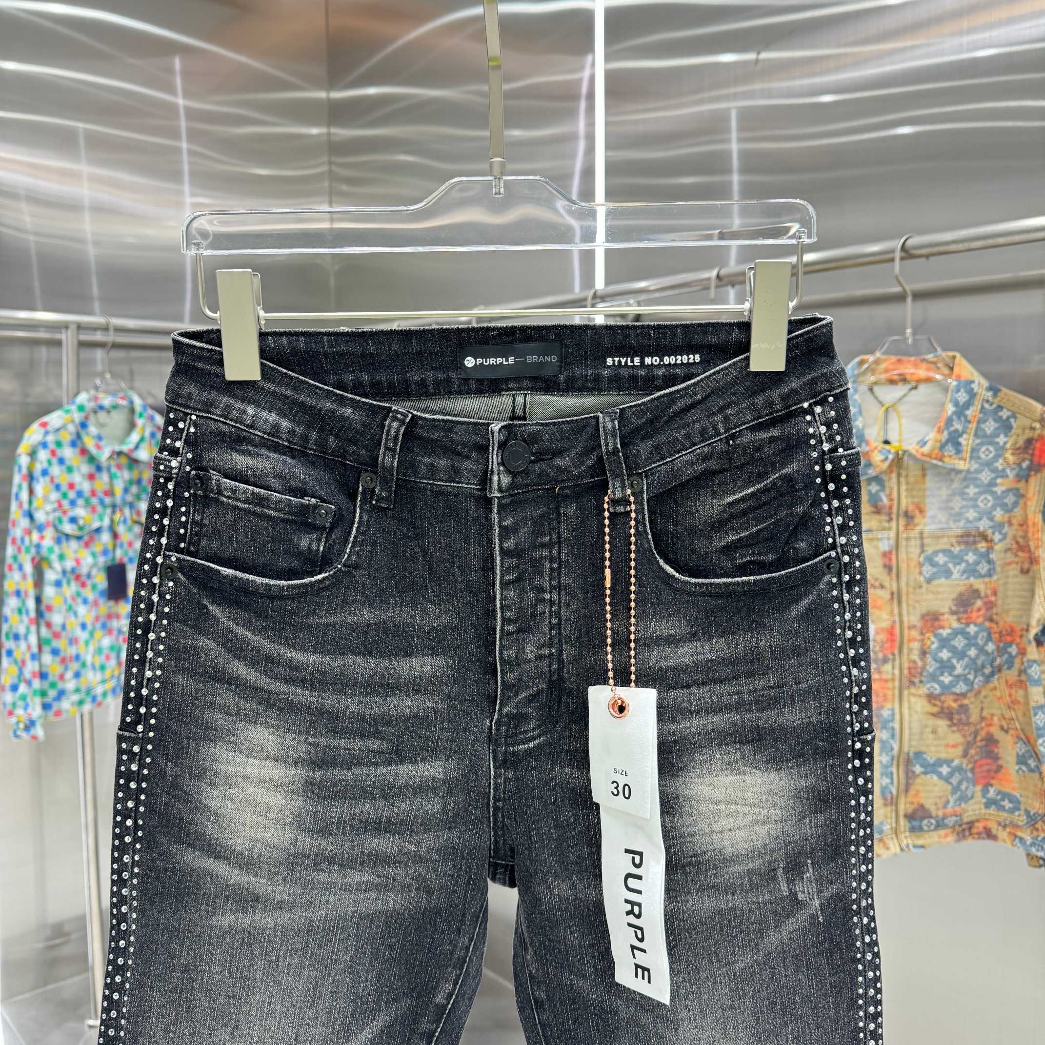 LuxluxHouse Best Quality Clothes Pants Purple Brand