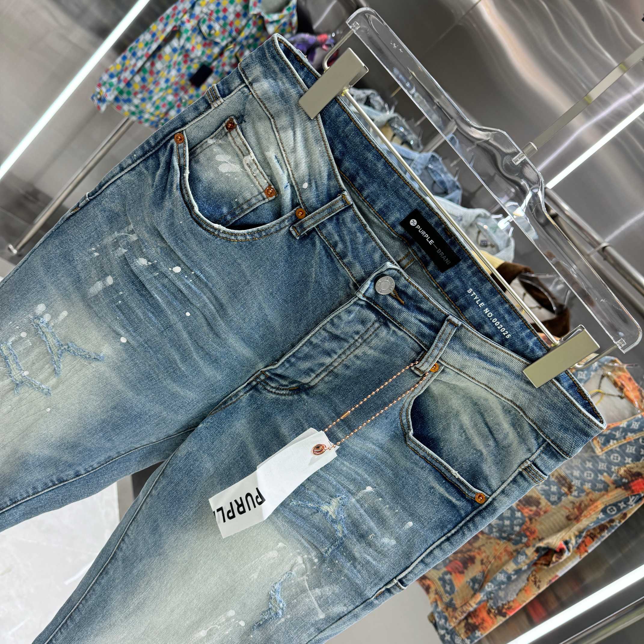 LuxluxHouse Best Quality Clothes Pants Purple Brand