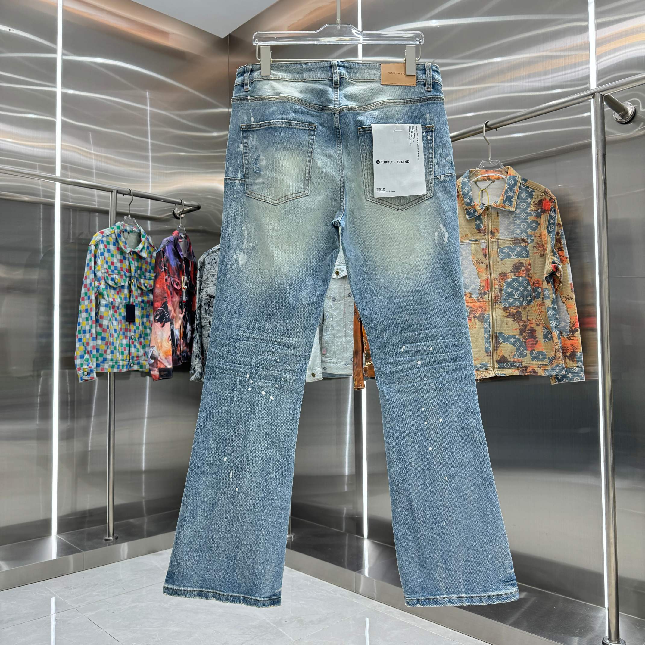 LuxluxHouse Best Quality Clothes Pants Purple Brand