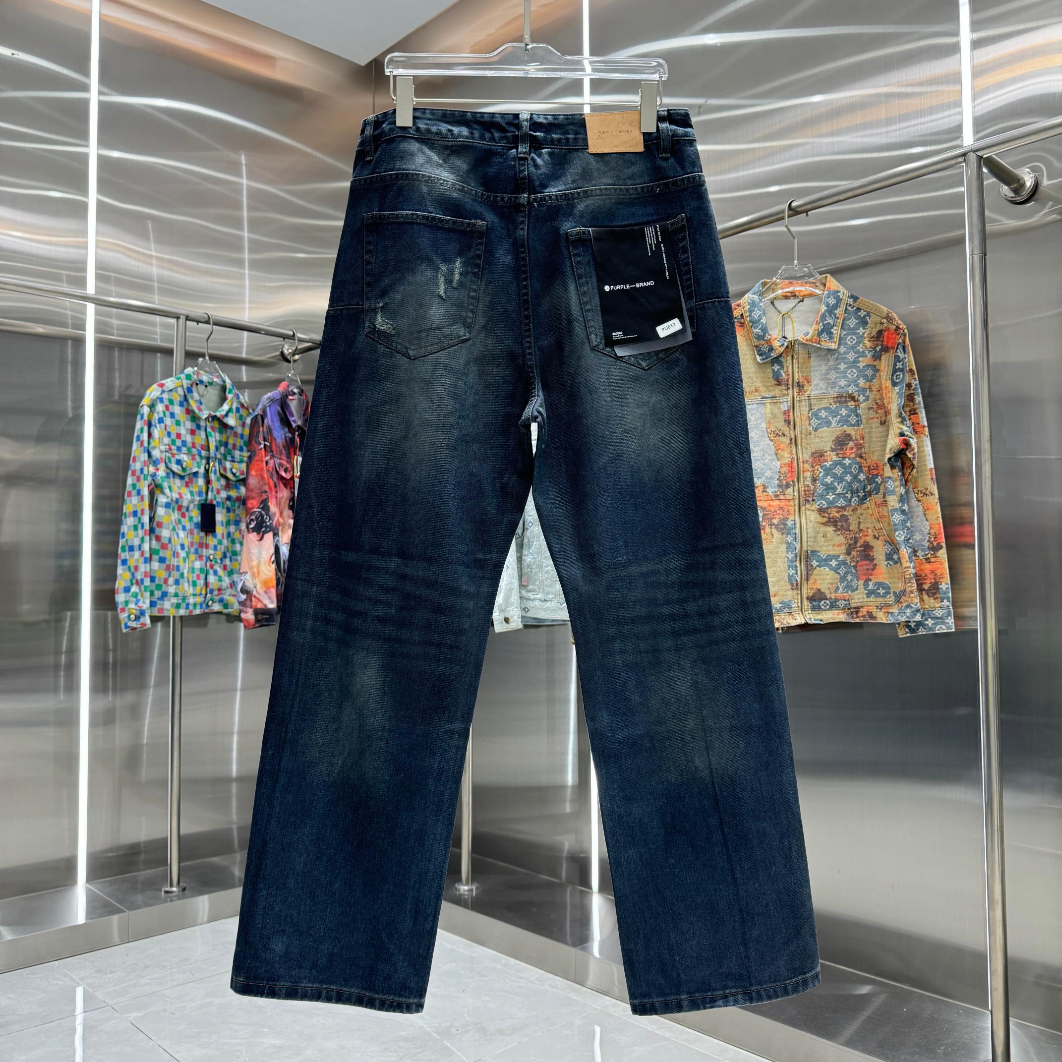 LuxluxHouse Best Quality Clothes Pants Purple Brand