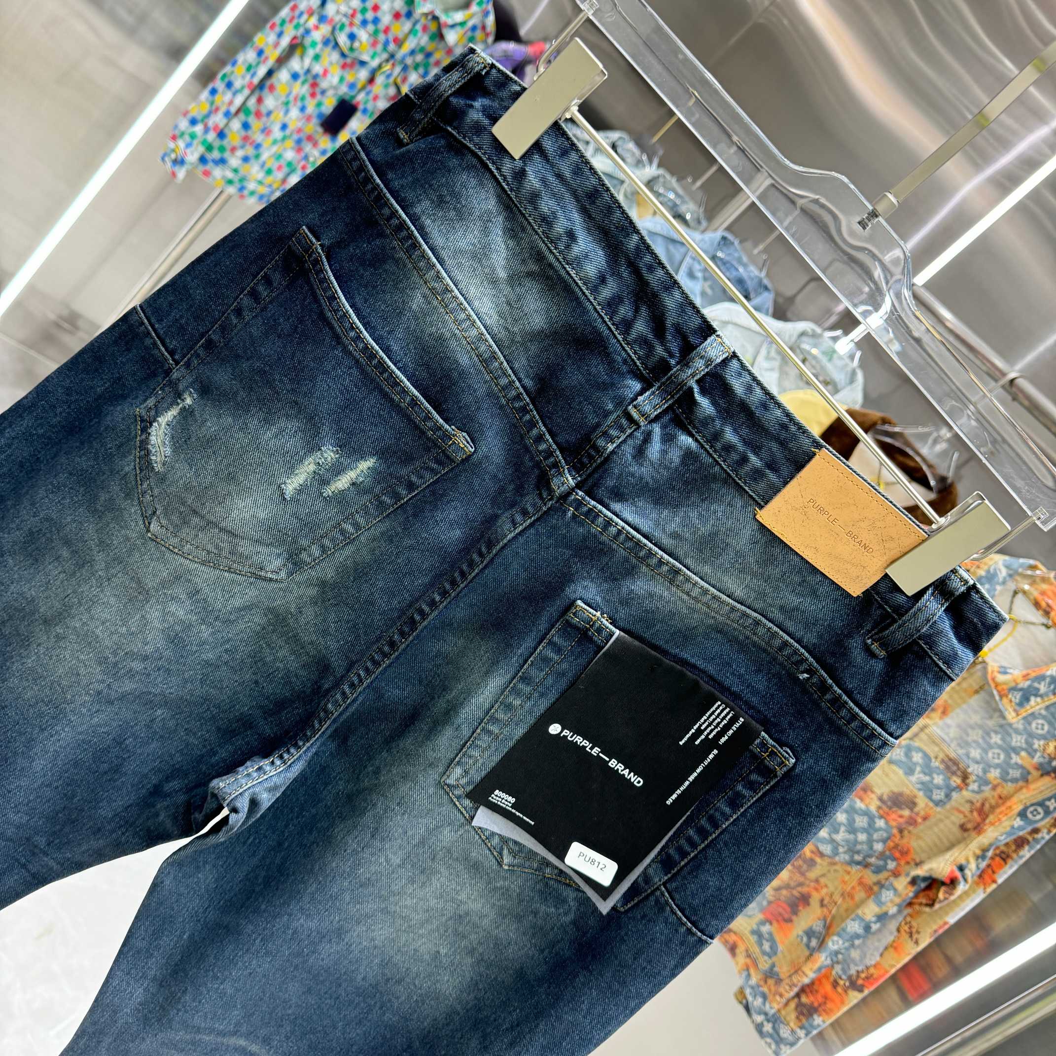 LuxluxHouse Best Quality Clothes Pants Purple Brand