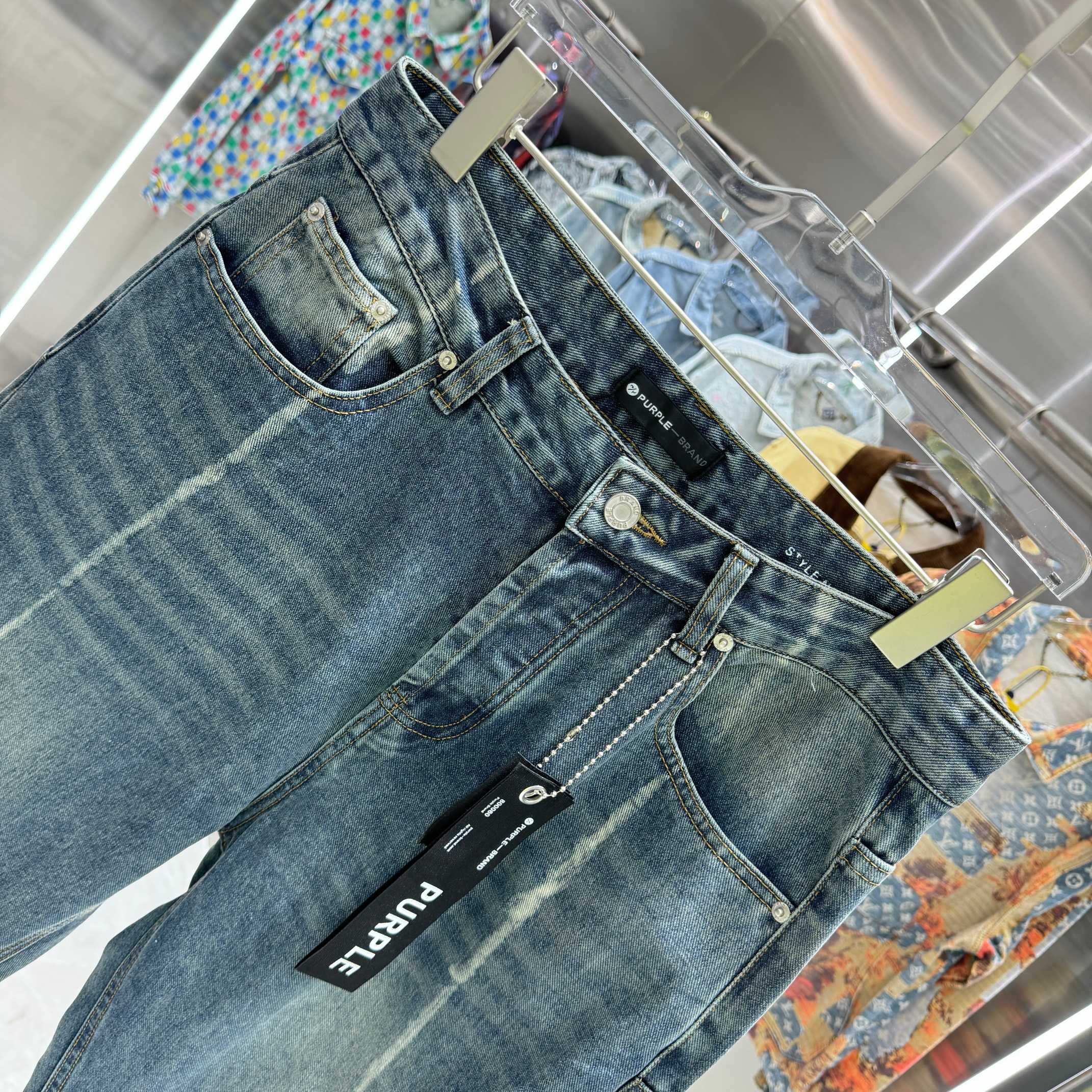 LuxluxHouse Best Quality Clothes Pants Purple Brand