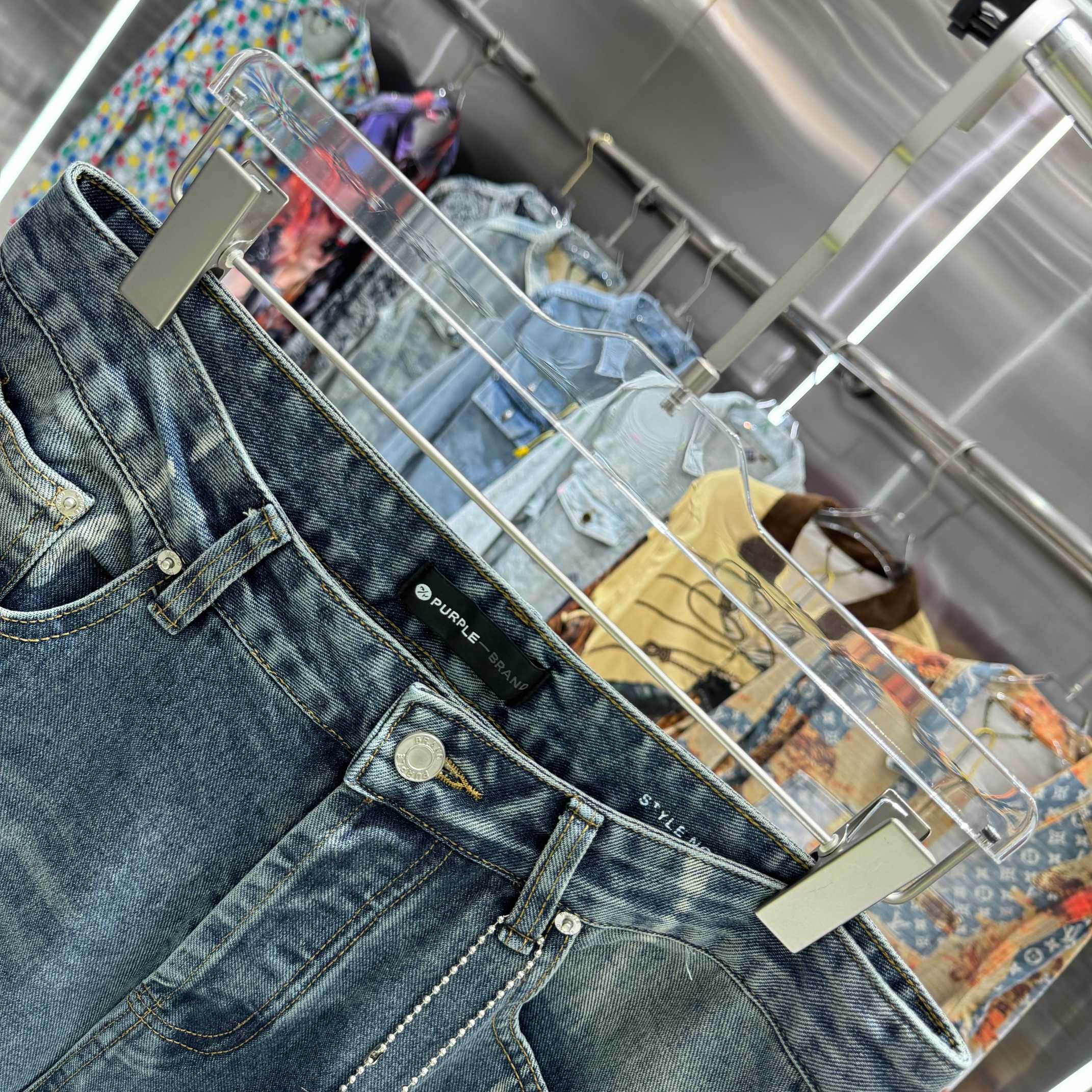 LuxluxHouse Best Quality Clothes Pants Purple Brand