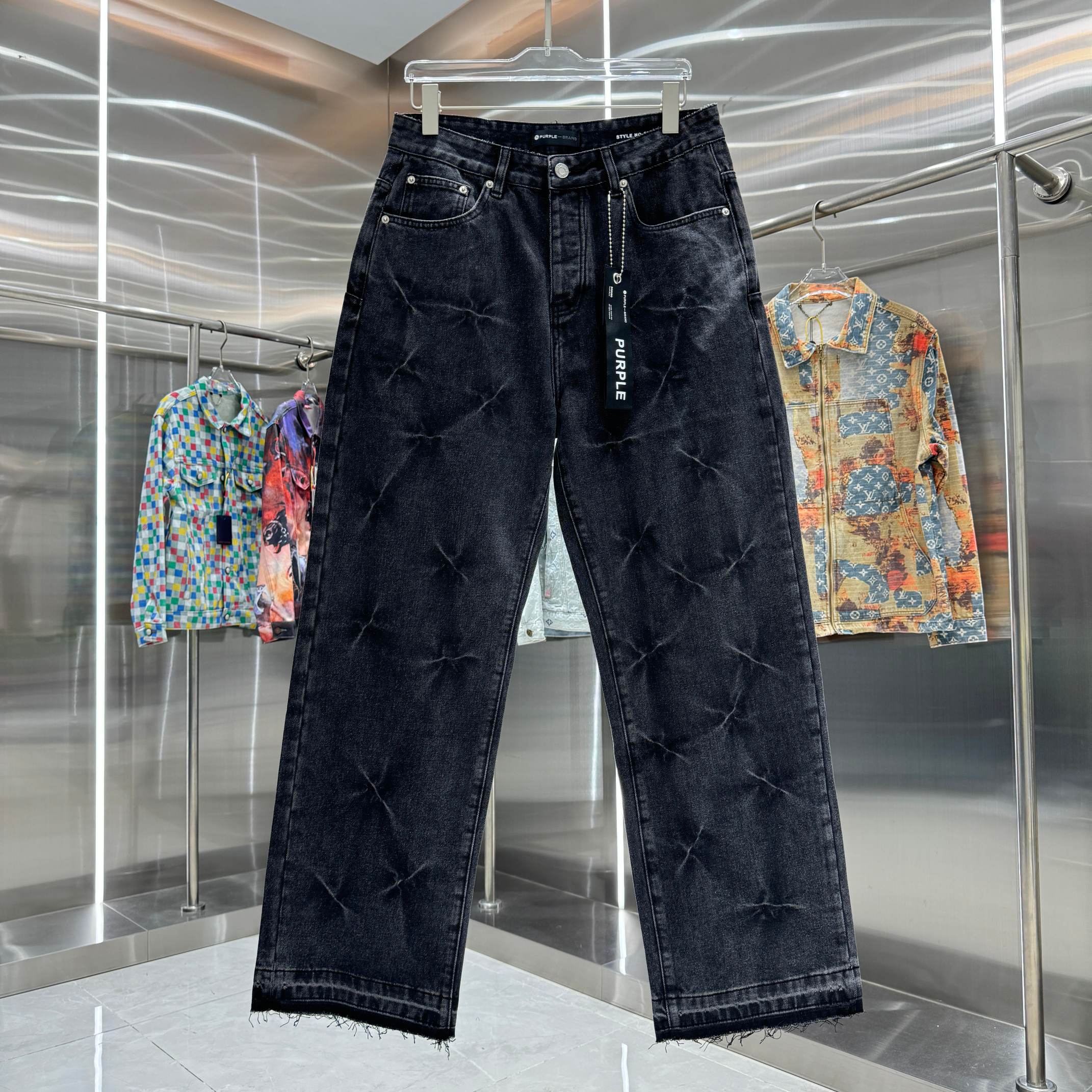 LuxluxHouse Best Quality Clothes Pants Purple Brand