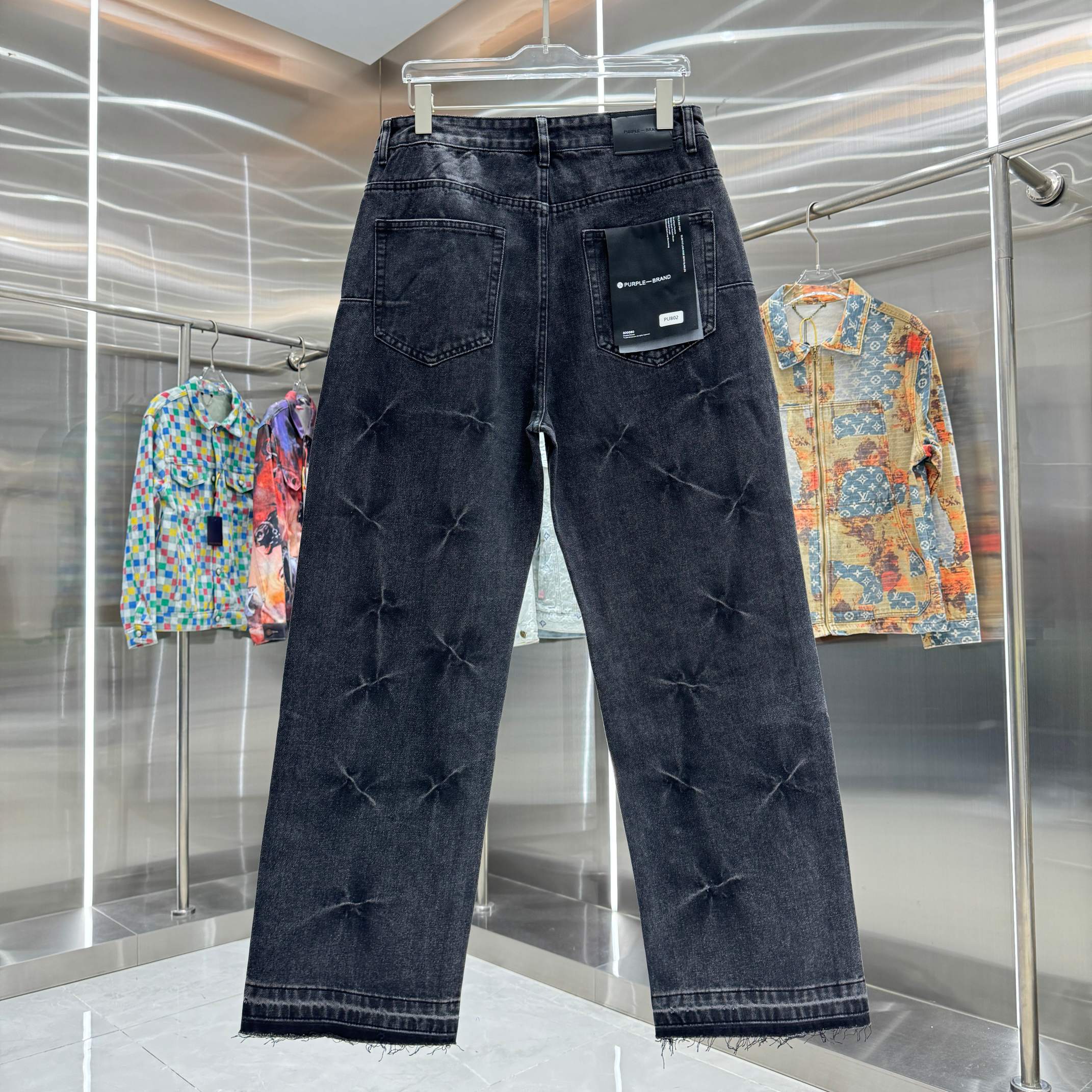 LuxluxHouse Best Quality Clothes Pants Purple Brand