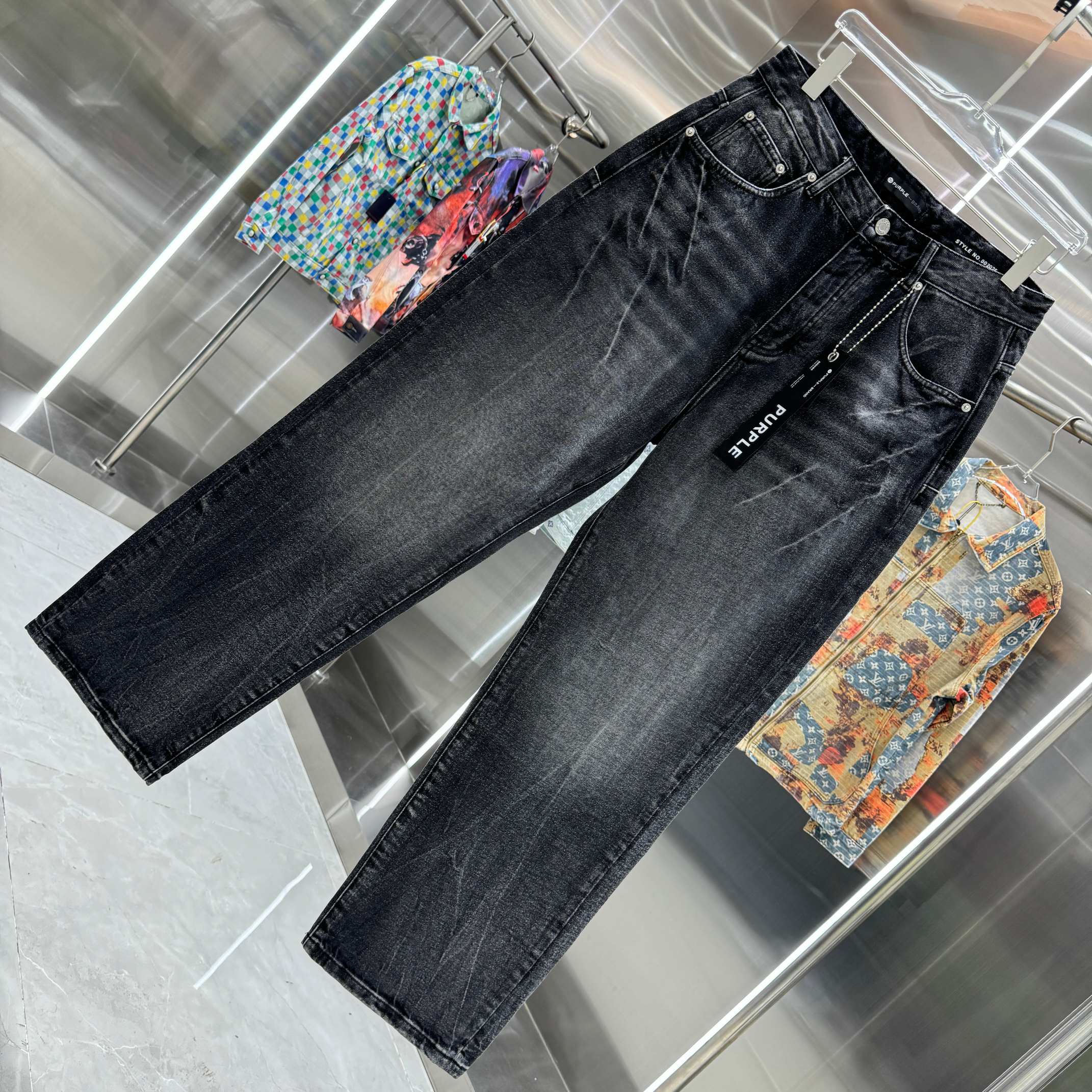 LuxluxHouse Best Quality Clothes Pants Purple Brand