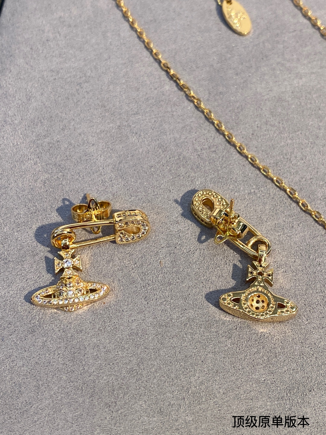 LuxluxHouse Best Quality Accessories Earrings Vivienne Westwood Necklace