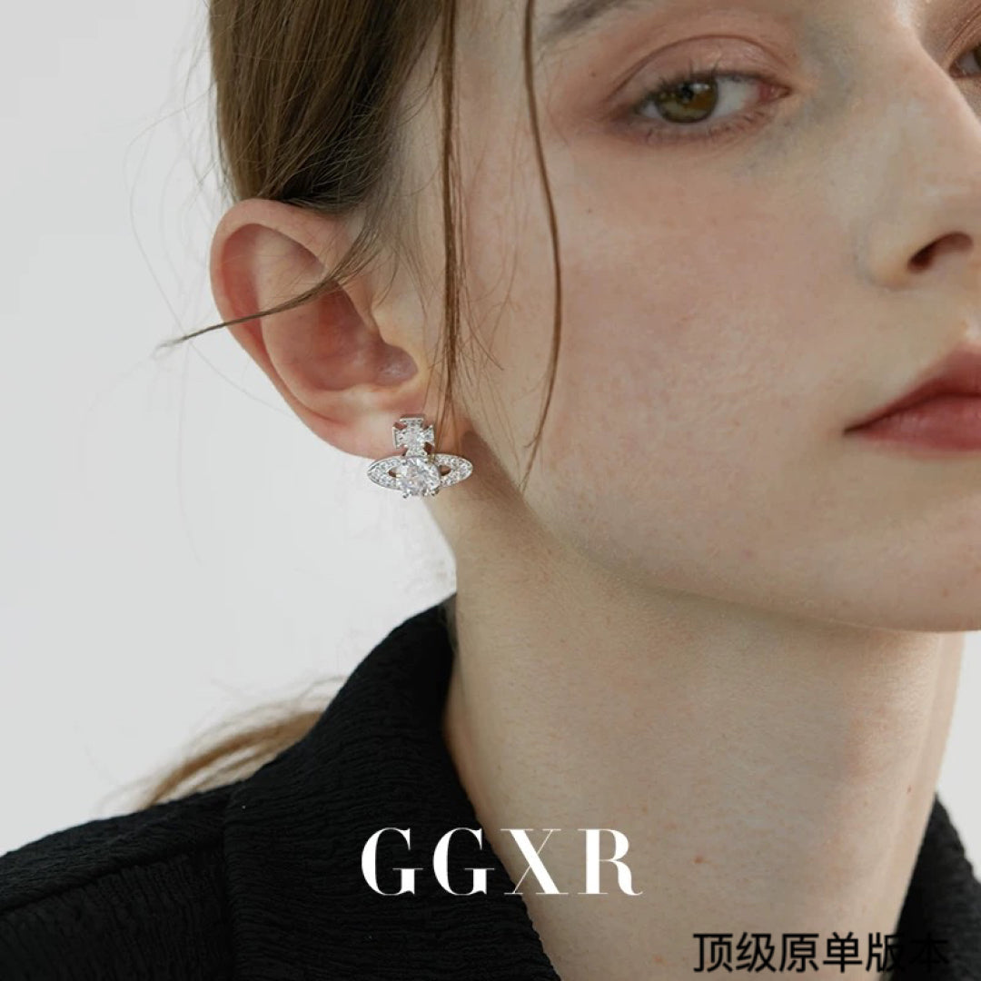 LuxluxHouse Best Quality Accessories Earrings Vivienne Westwood