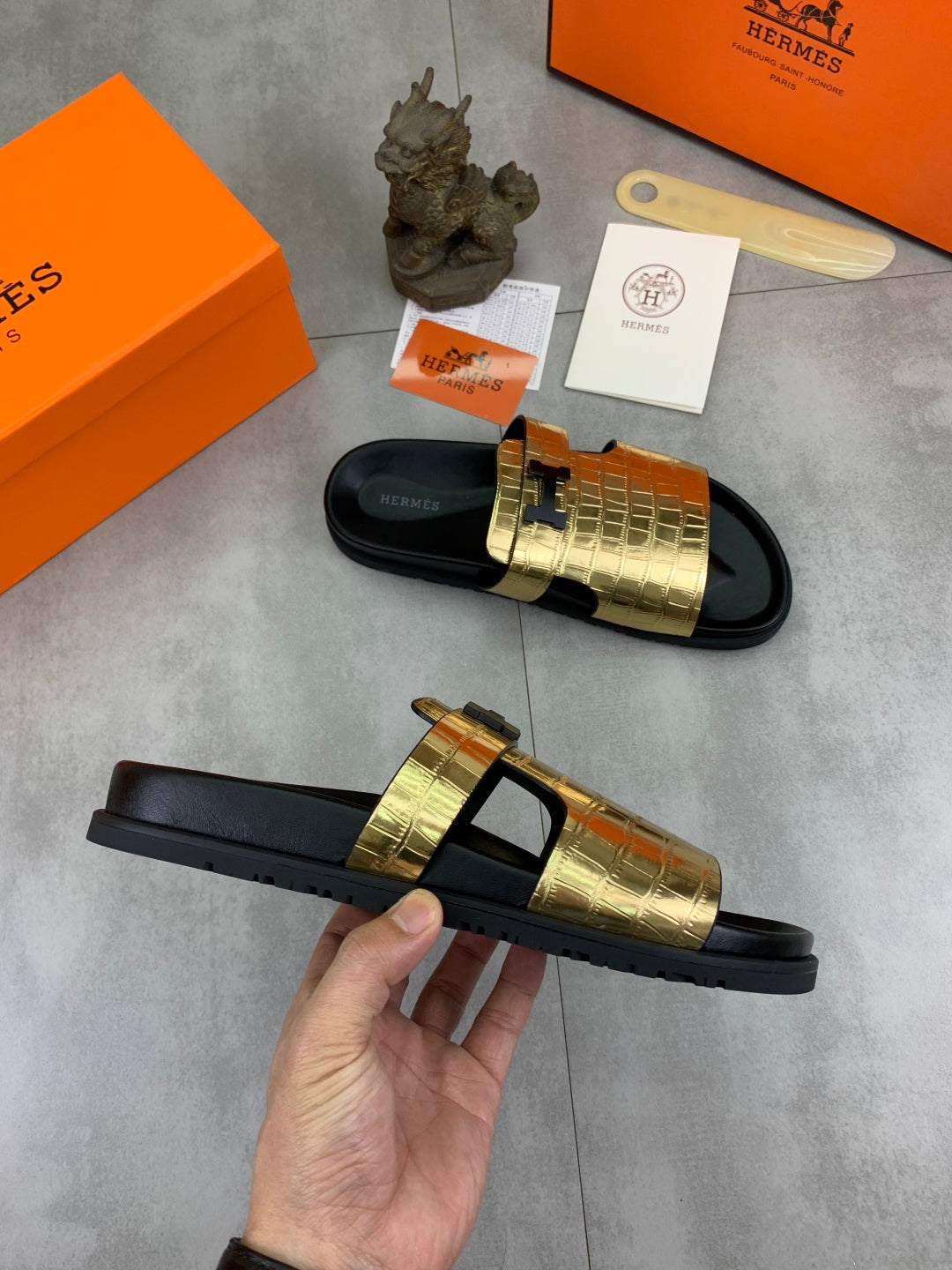 LuxluxHouse Best Quality Sandals Hermes