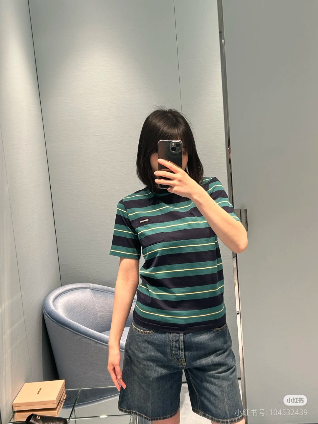 LuxluxHouse Best Quality Clothes Miu Miu T-shirt