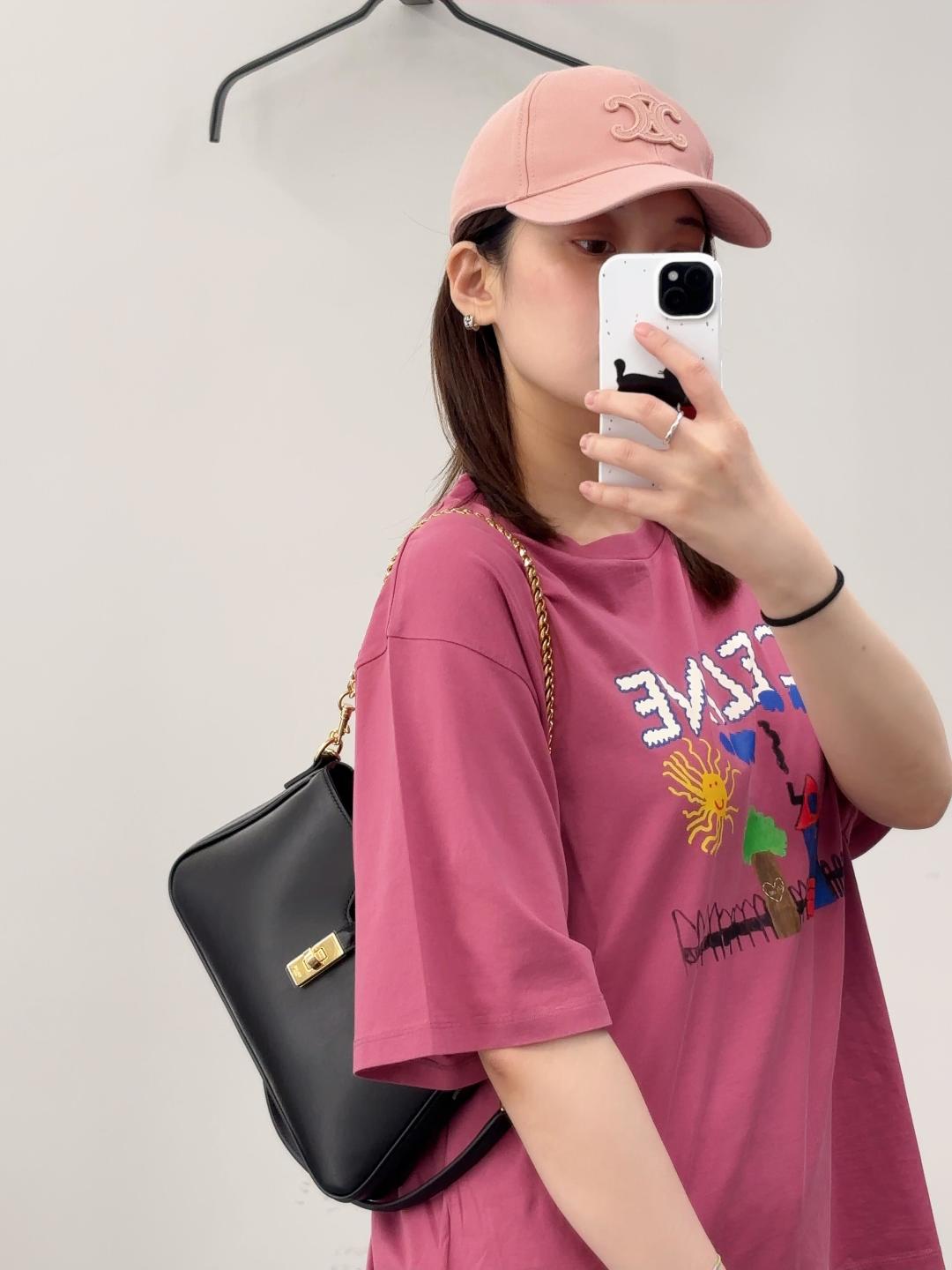LuxluxHouse Best Quality Clothes T-shirt Celine