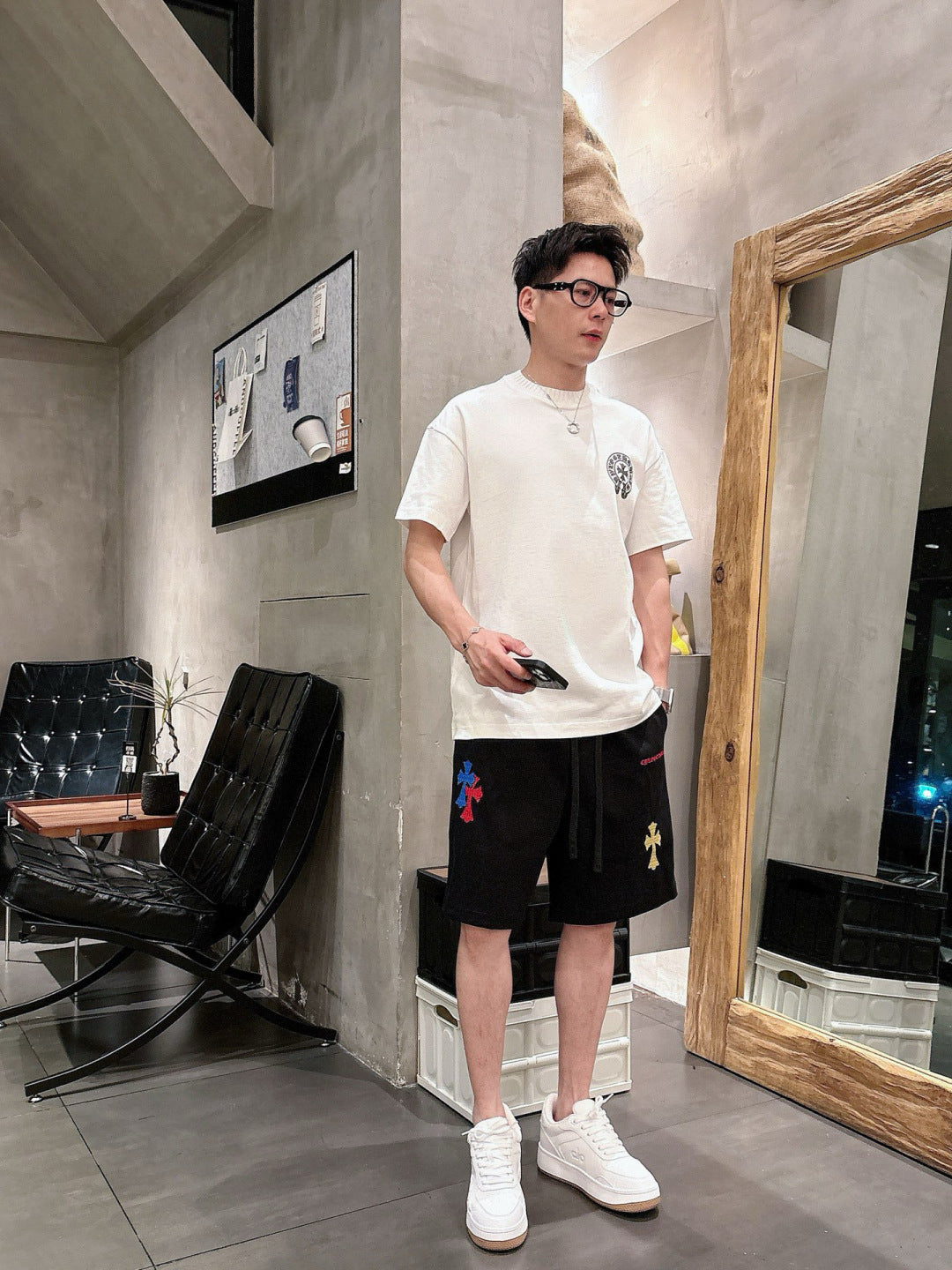 LuxluxHouse Best Quality Clothes Pants Chrome Hearts