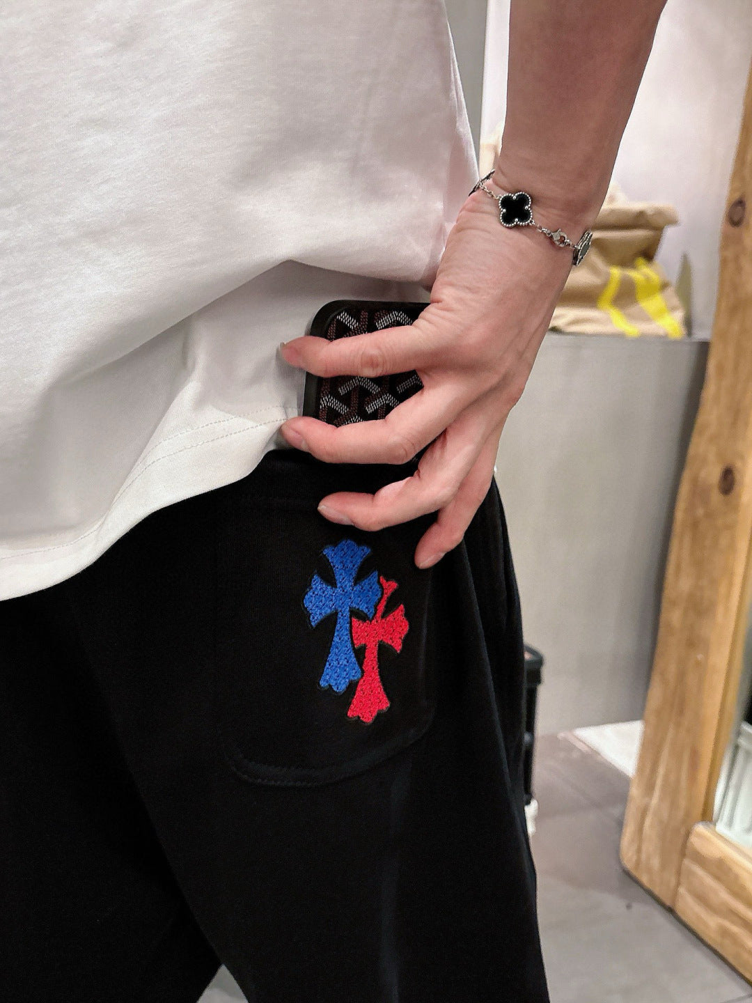 LuxluxHouse Best Quality Clothes Pants Chrome Hearts