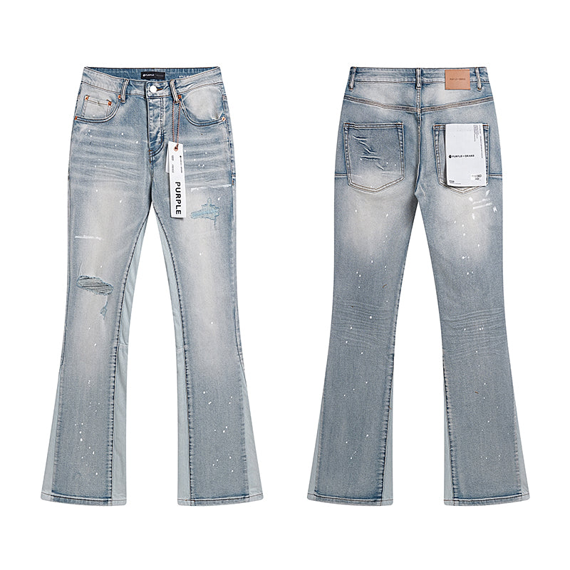 LuxluxHouse Best Quality Clothes Pants Purple Brand