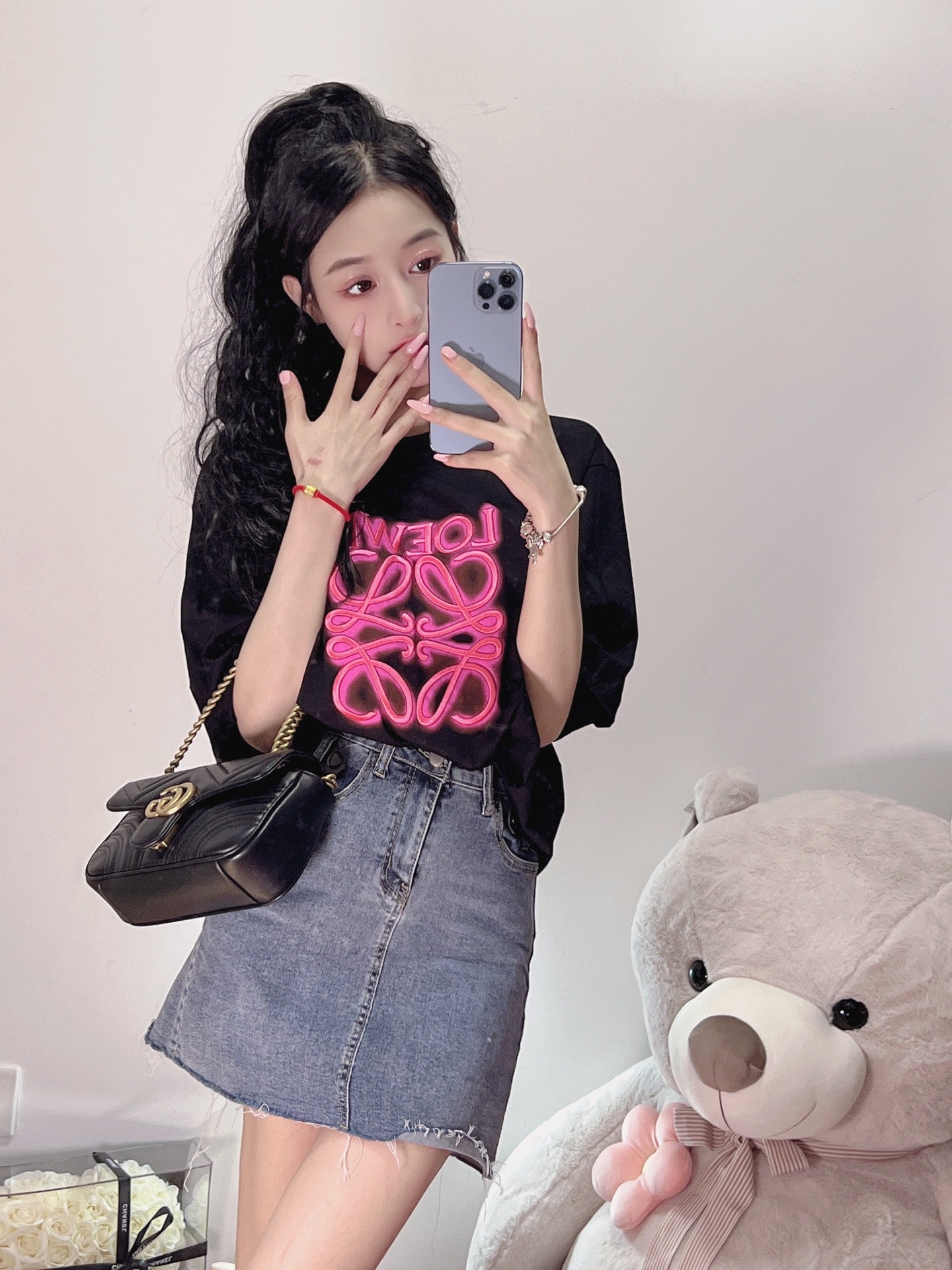 LuxluxHouse Best Quality Clothes T-shirt Loewe