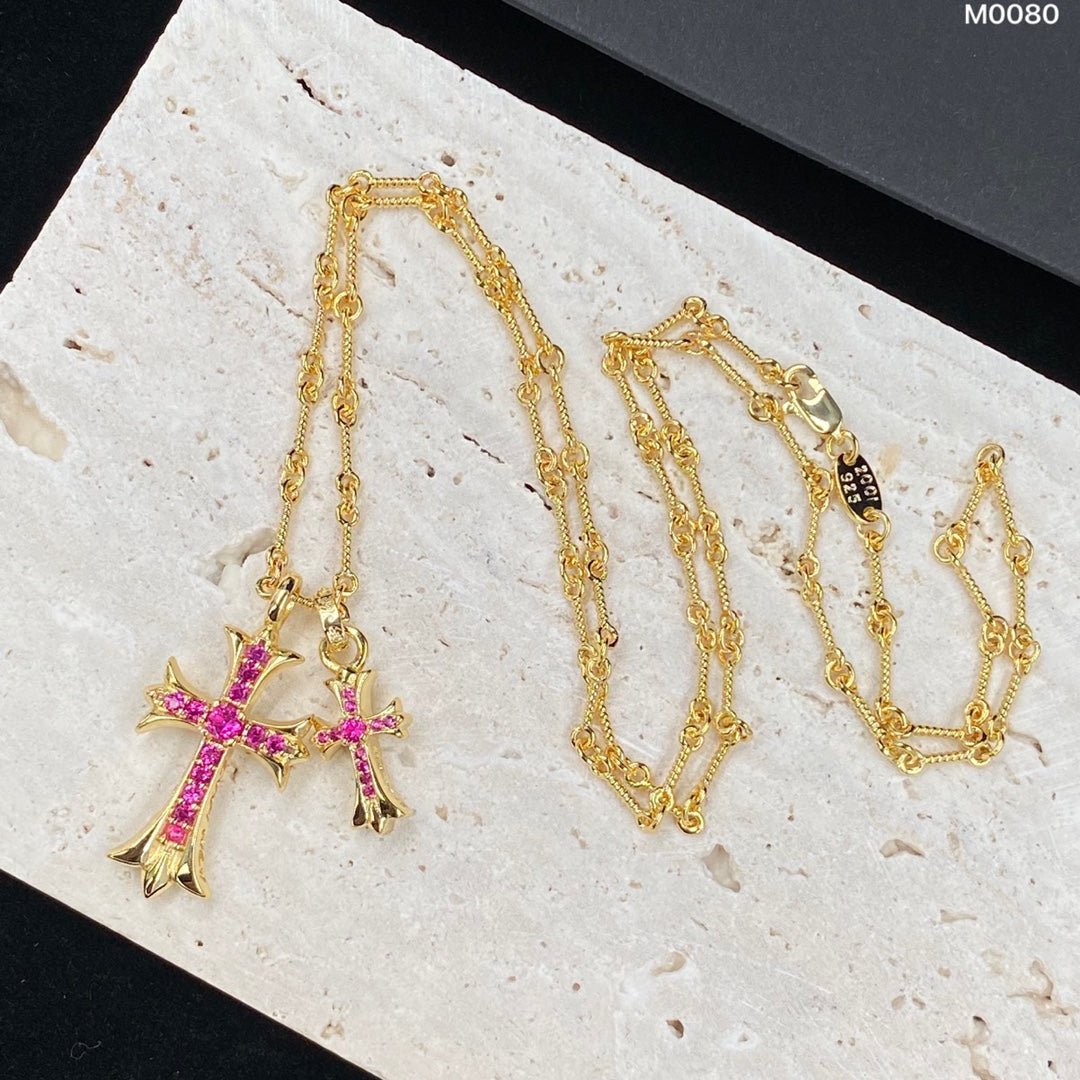 LuxluxHouse Best Quality Accessories Necklace Chrome Hearts