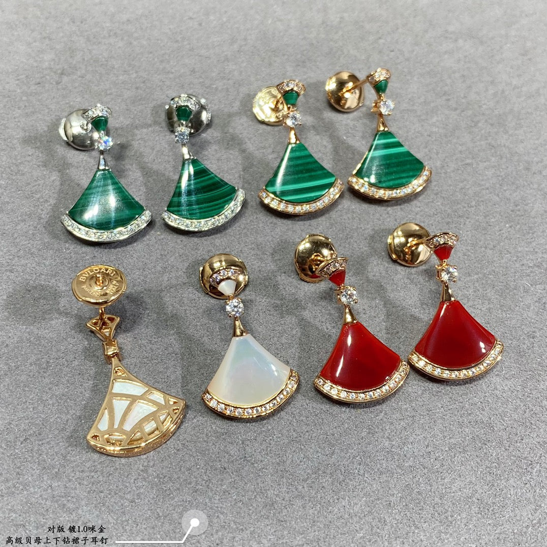 LuxluxHouse Best Quality Accessories Earrings Bvlgari