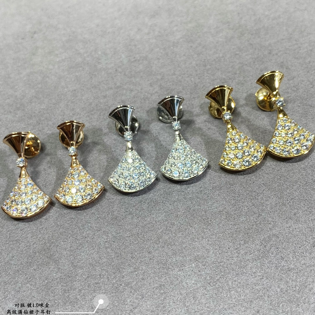 LuxluxHouse Best Quality Accessories Earrings Bvlgari