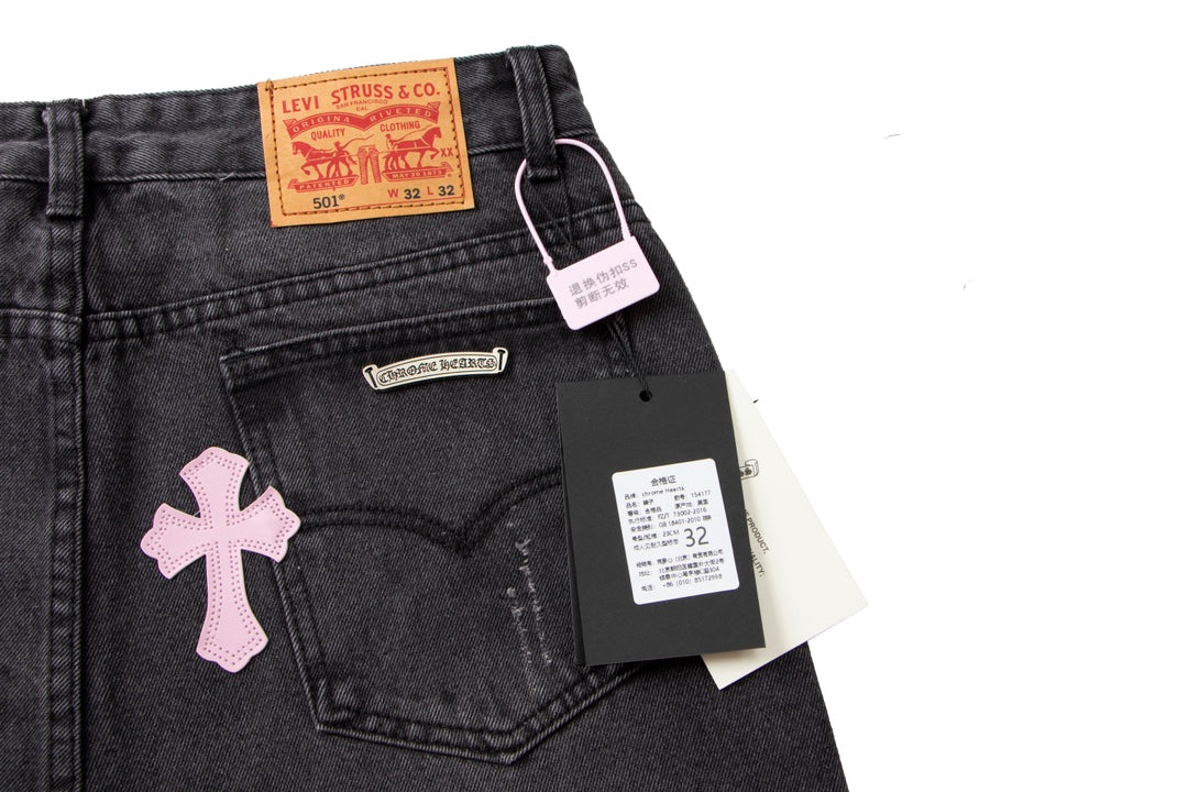 LuxluxHouse Best Quality Clothes Pants Chrome Hearts