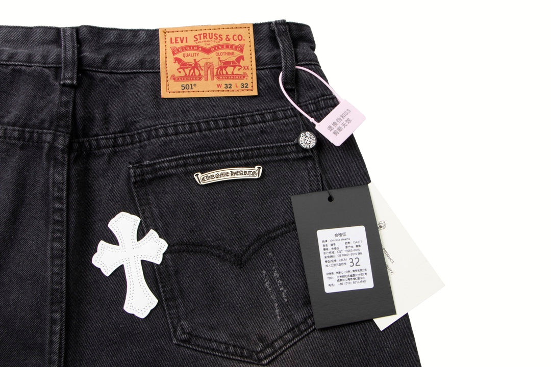 LuxluxHouse Best Quality Clothes Pants Chrome Hearts