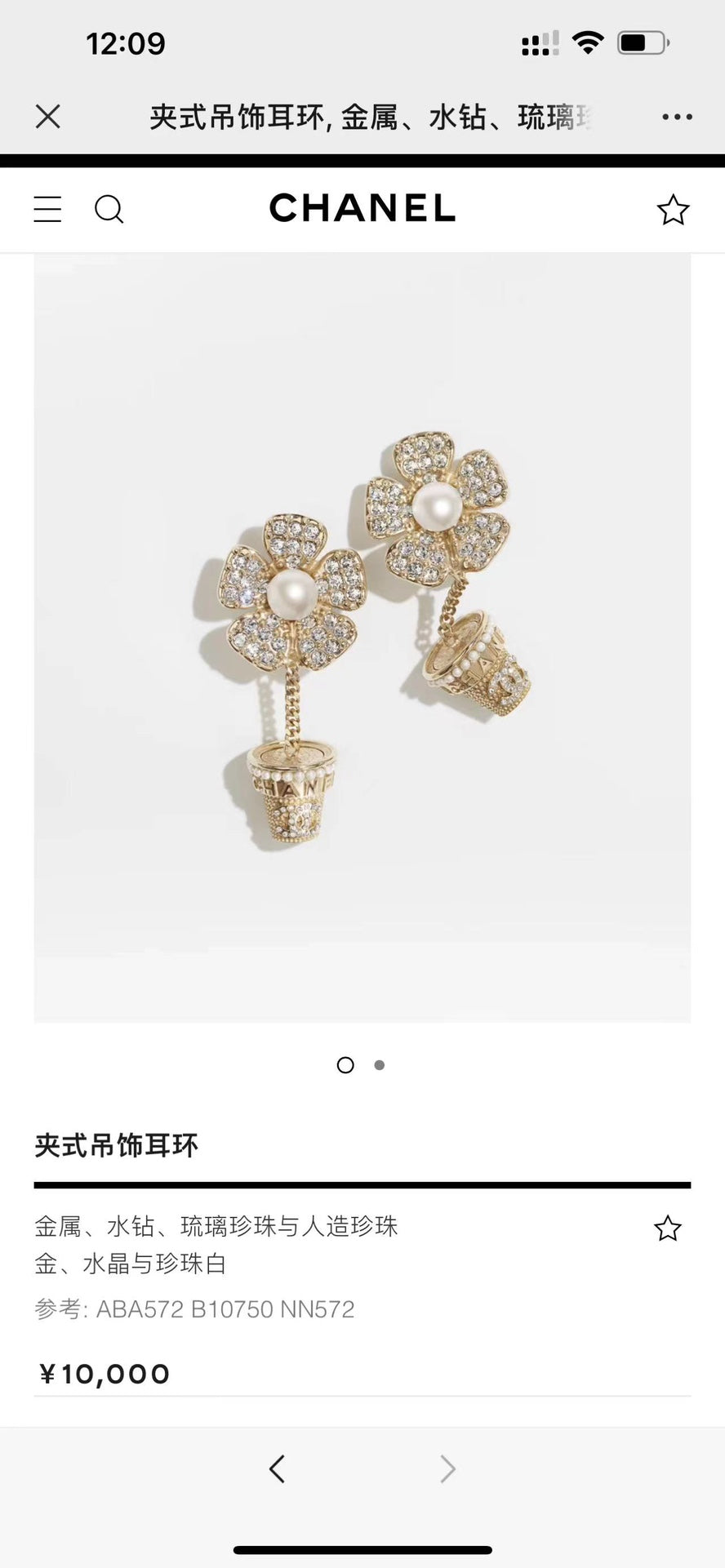 LuxluxHouse Best Quality Accessories Earrings Chanel Earrings