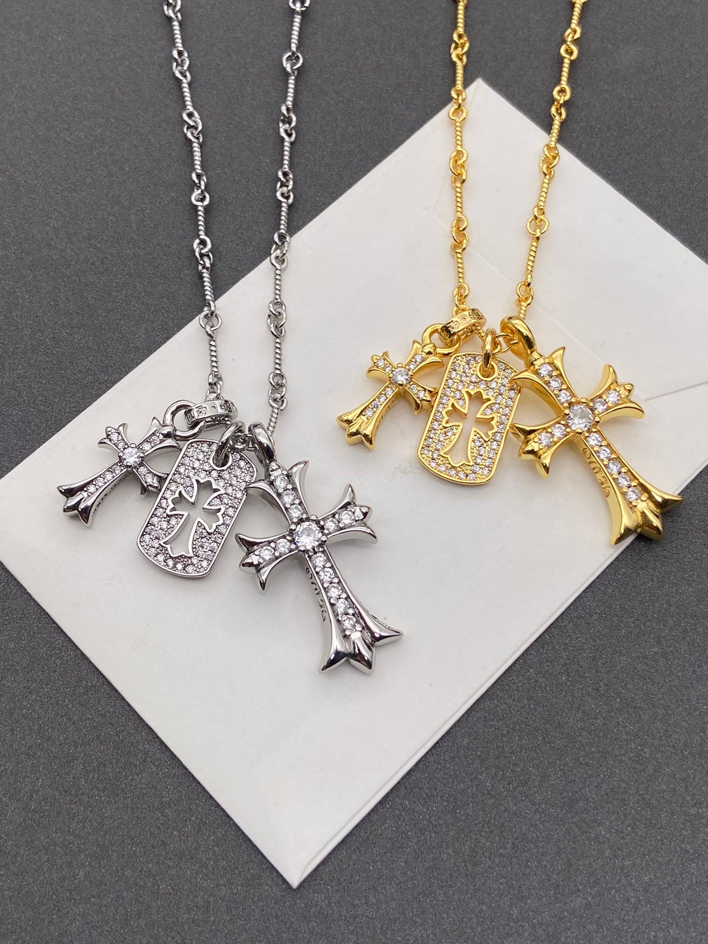 LuxluxHouse Best Quality Accessories Necklace Chrome Hearts