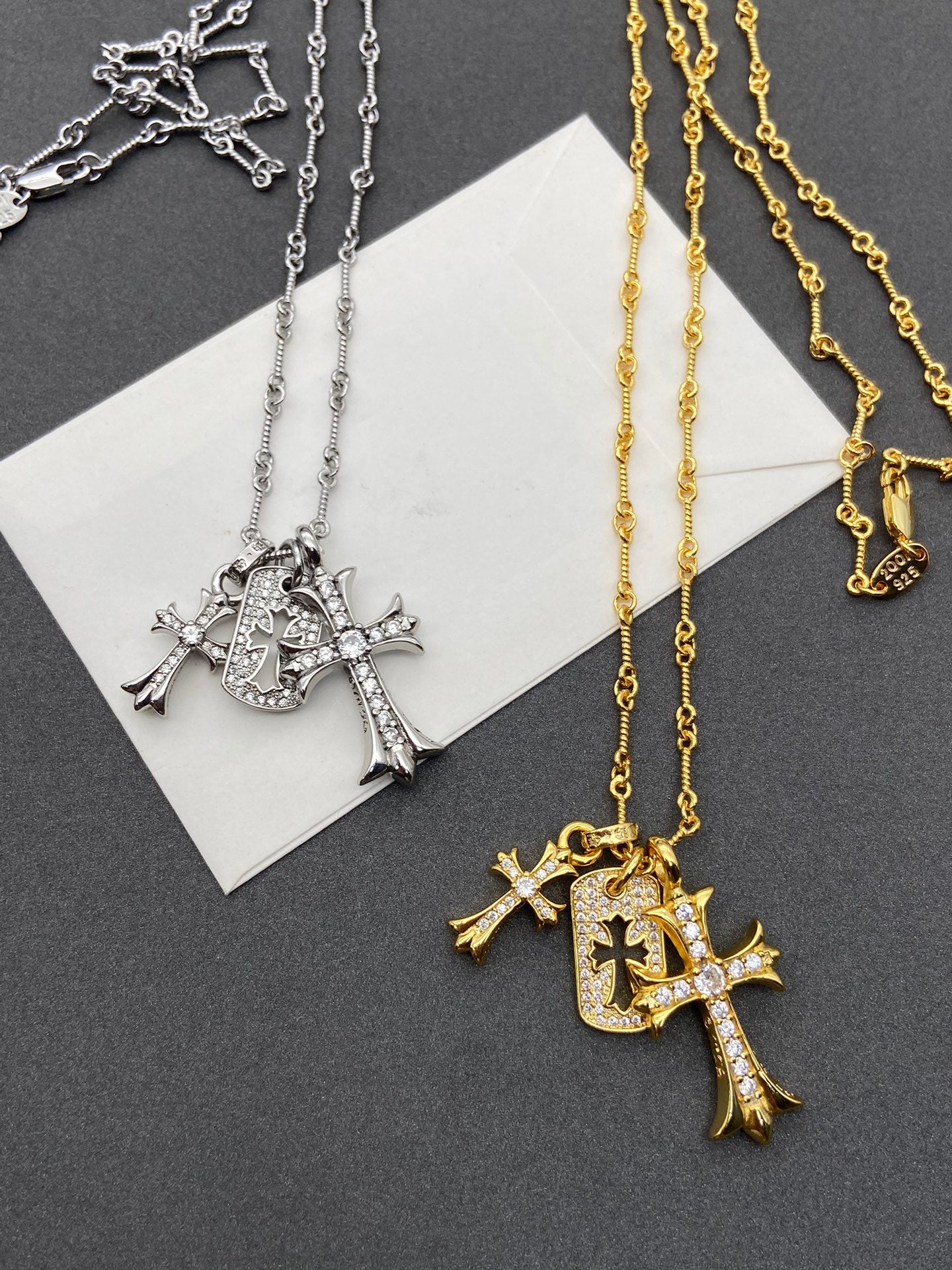 LuxluxHouse Best Quality Accessories Necklace Chrome Hearts