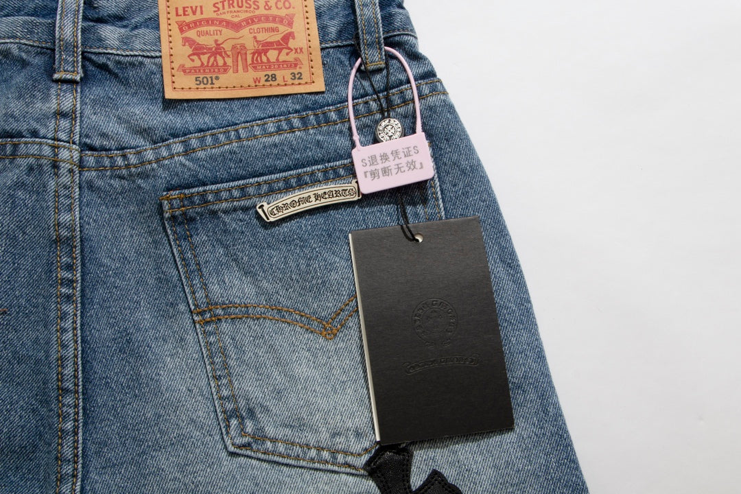 LuxluxHouse Best Quality Clothes Pants Chrome Hearts