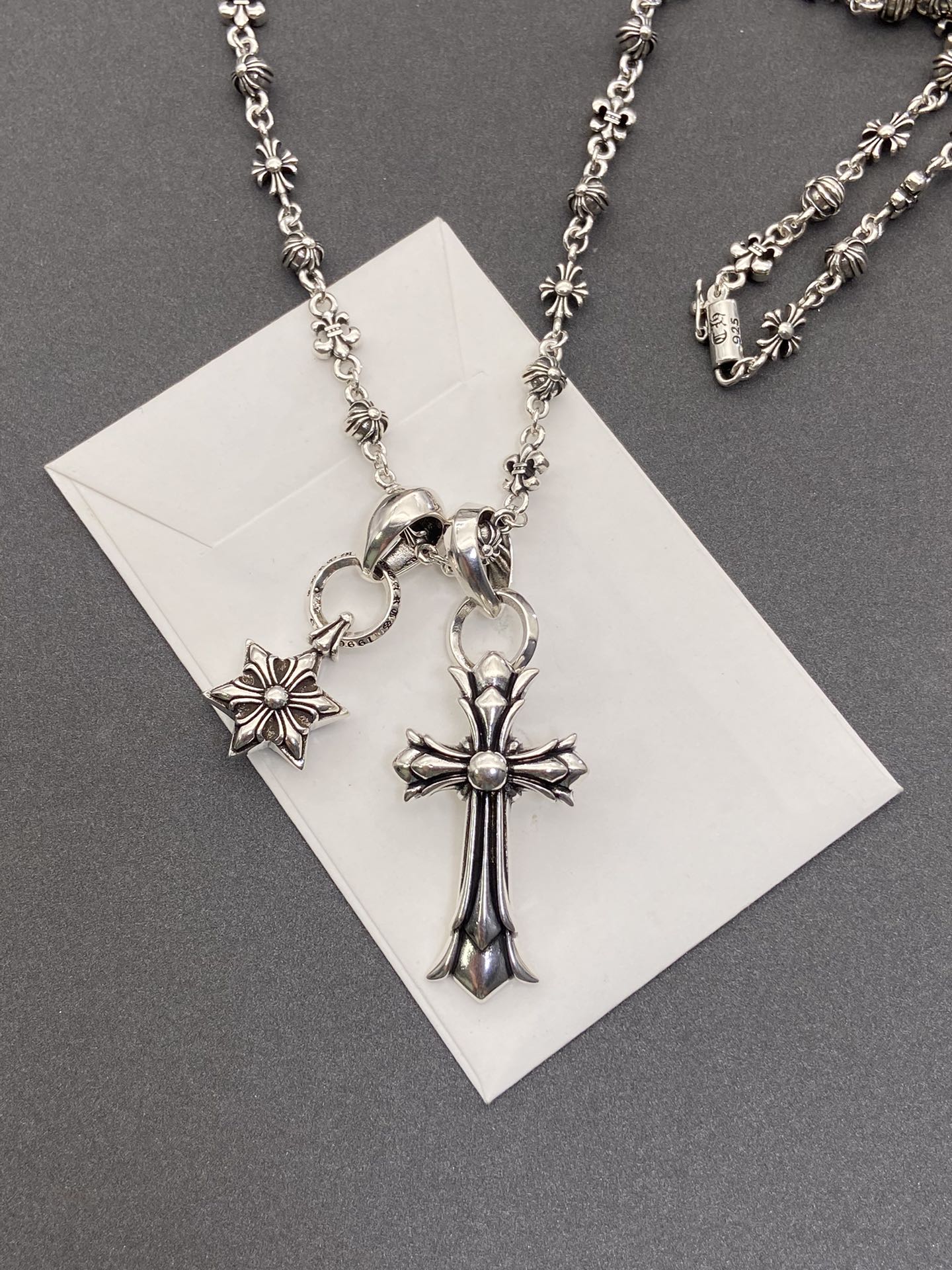 LuxluxHouse Best Quality Accessories Necklace Chrome Hearts