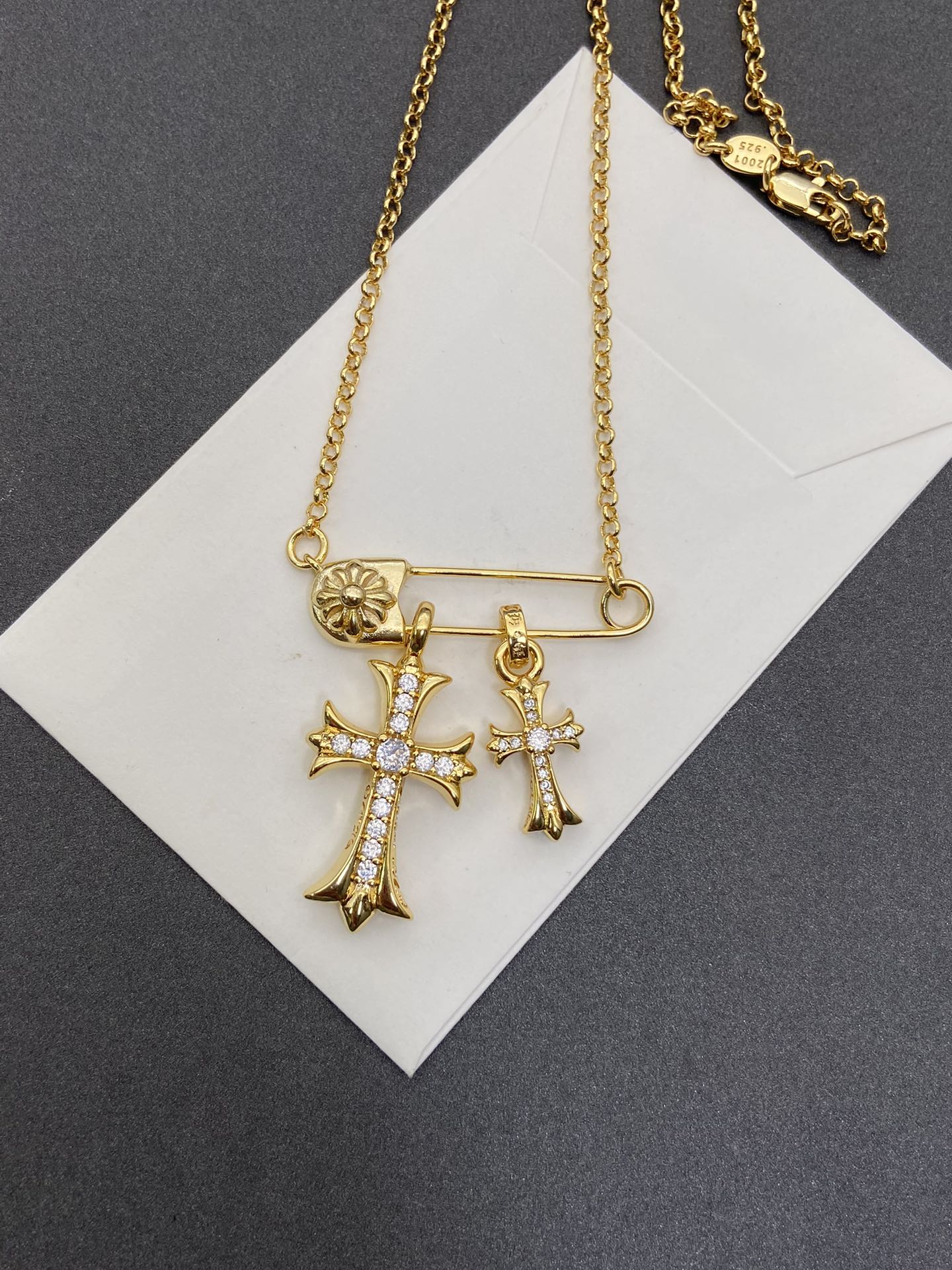 LuxluxHouse Best Quality Accessories Necklace Chrome Hearts