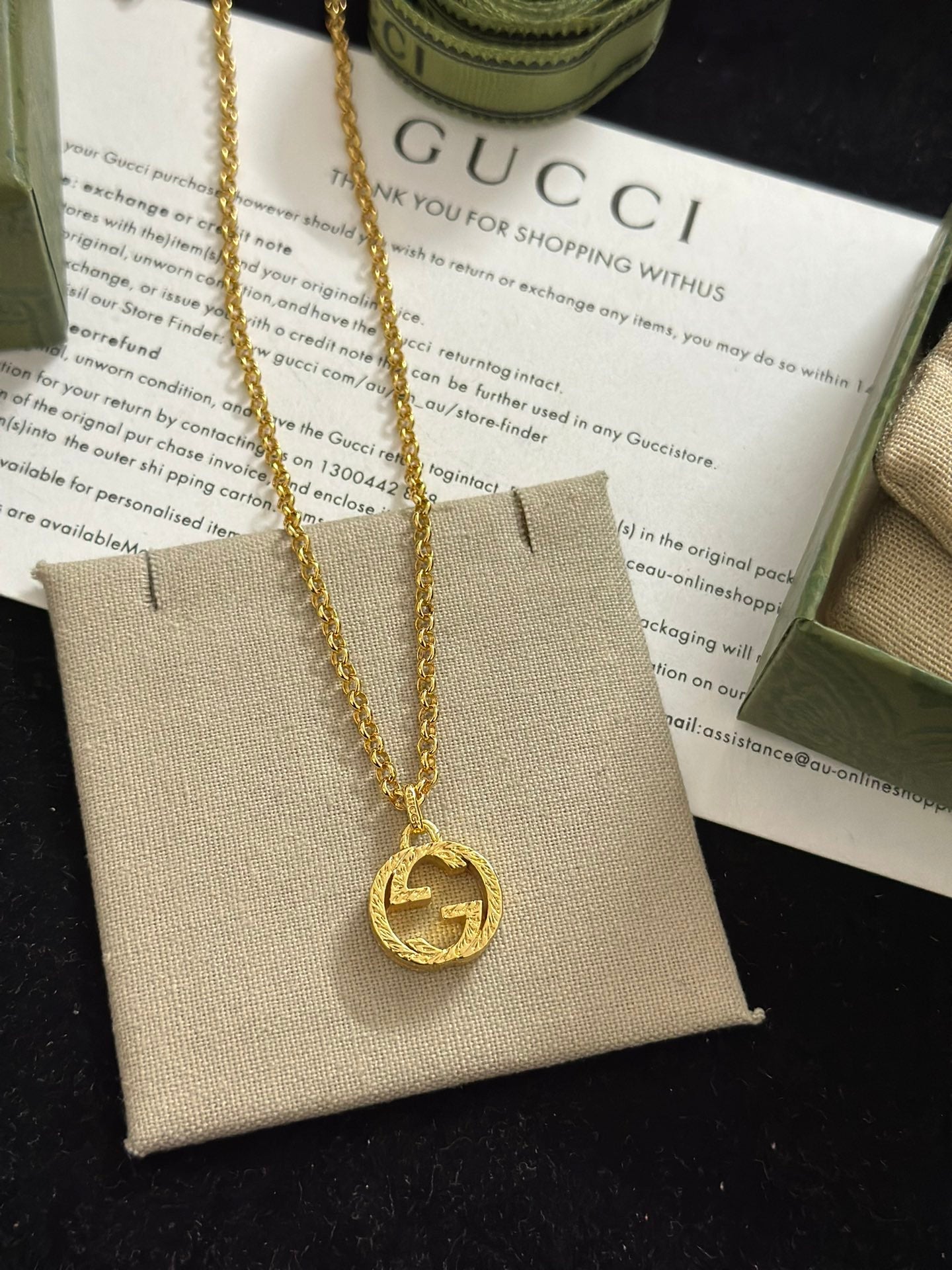 LuxluxHouse Best Quality Accessories Gucci Necklace