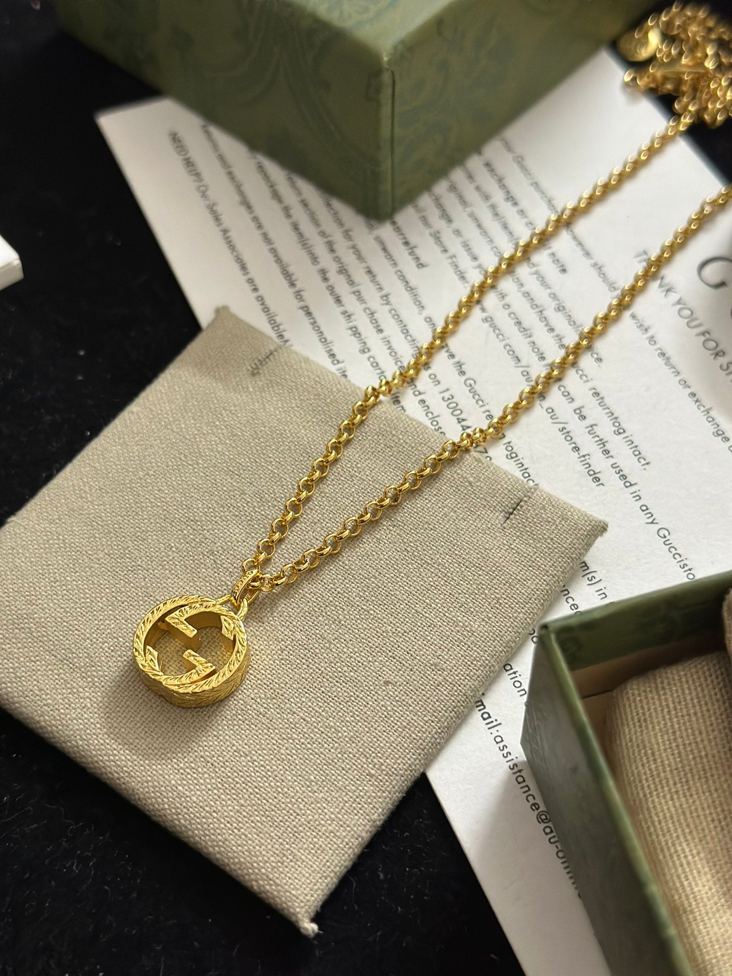LuxluxHouse Best Quality Accessories Gucci Necklace