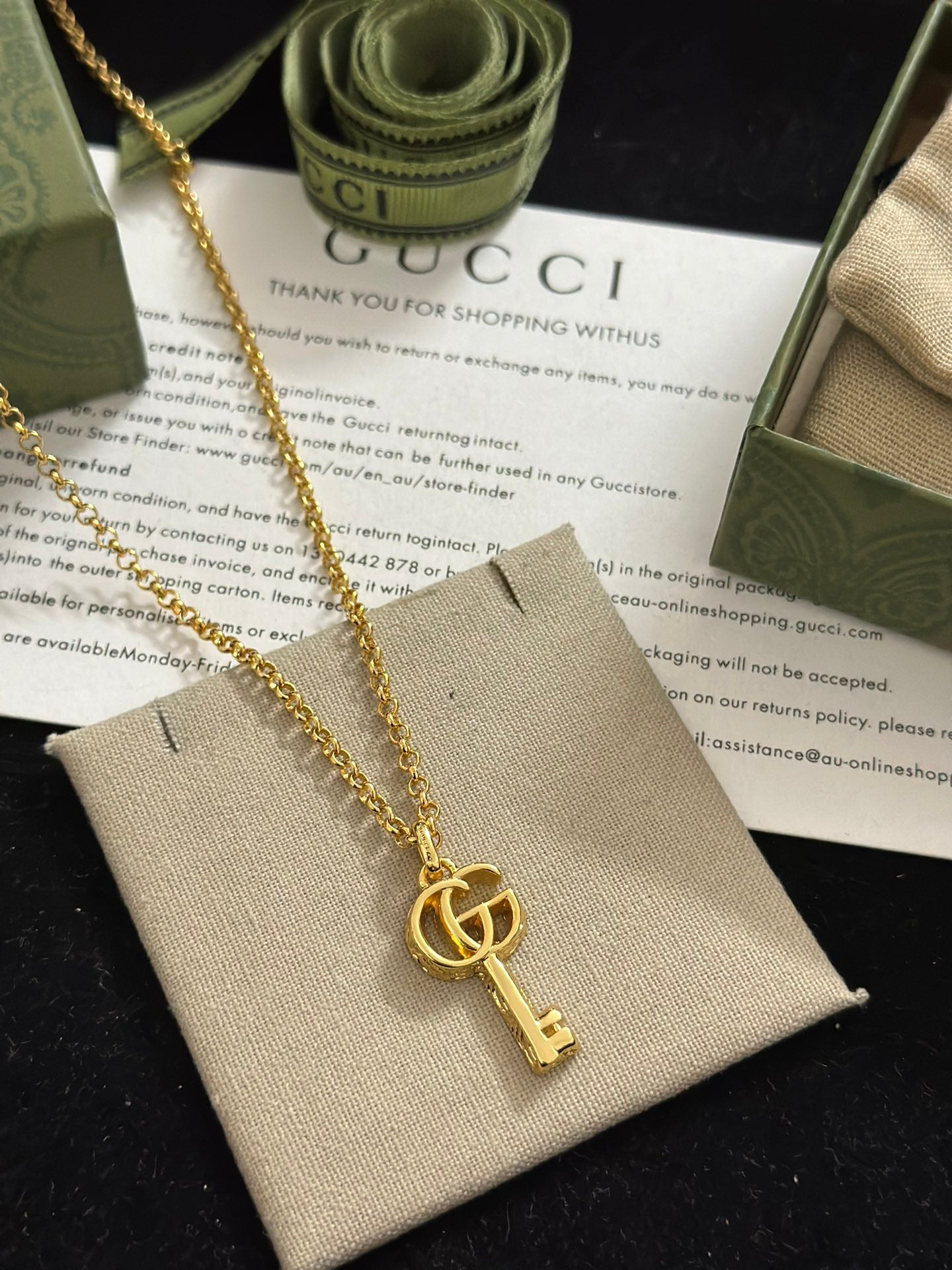 LuxluxHouse Best Quality Accessories Gucci Necklace