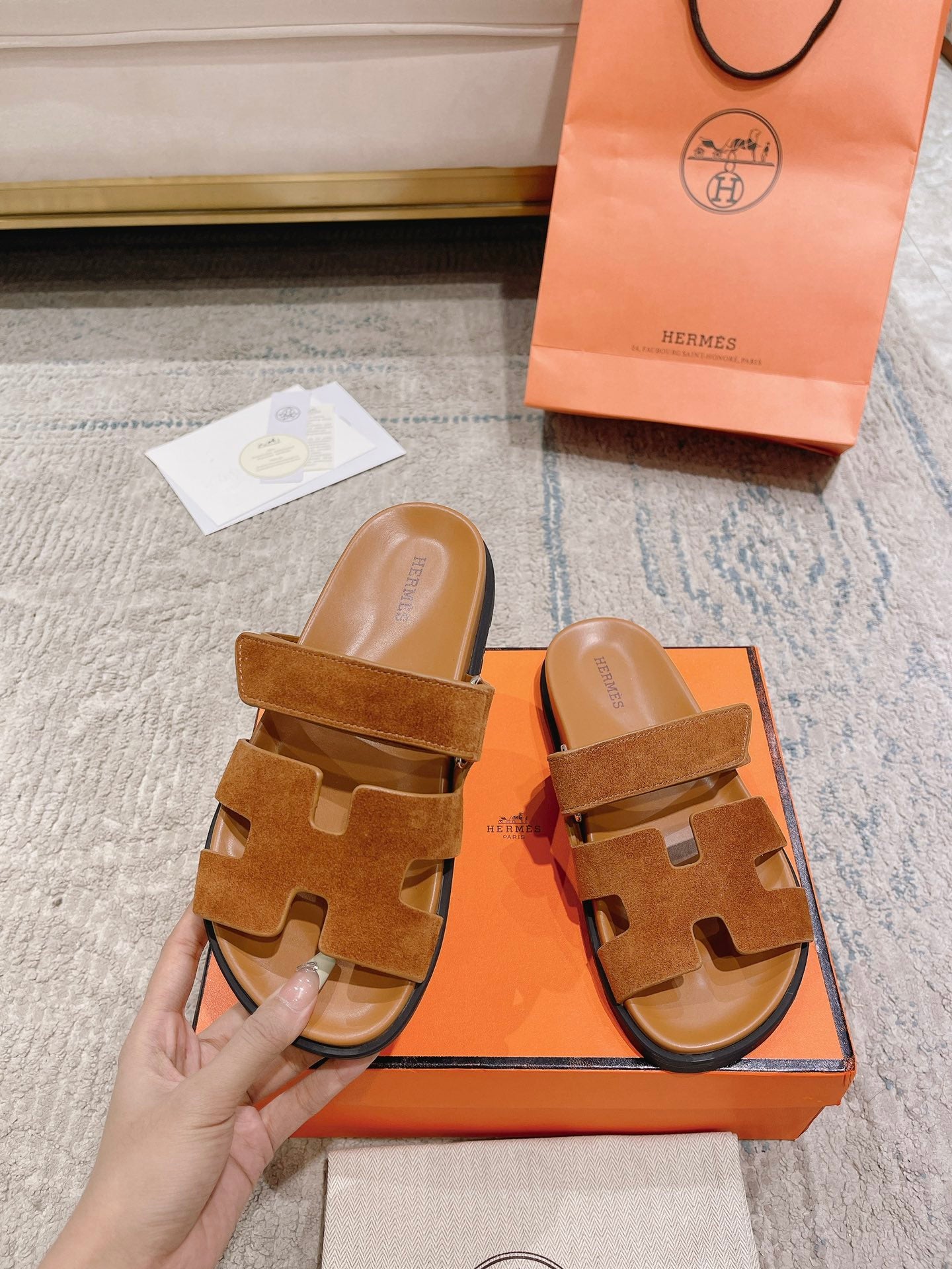 LuxluxHouse Best Quality Sandals Hermes