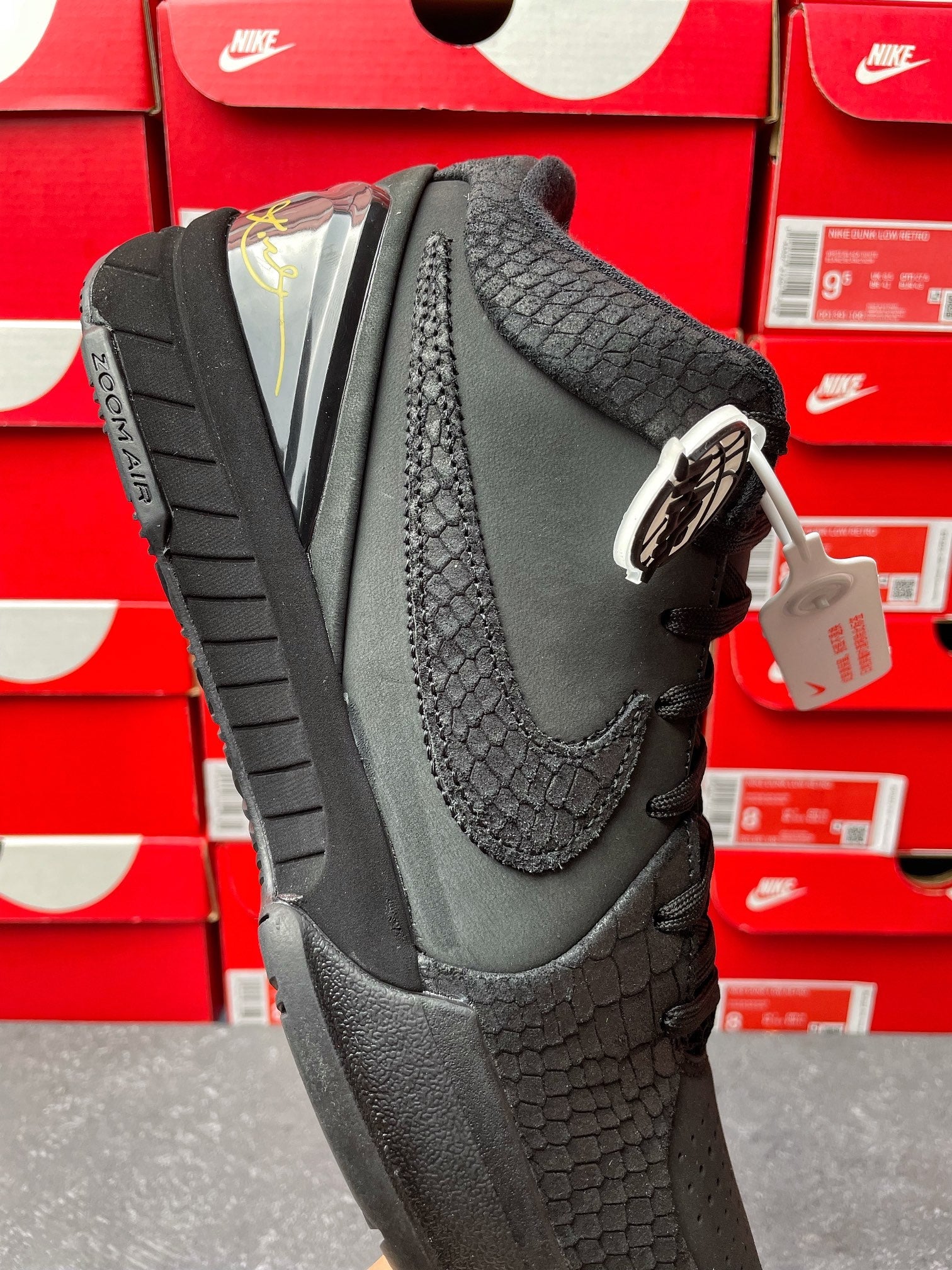 Max/WKB Batch-Nike Zoom Kobe 4 Protro “Black Mamba”