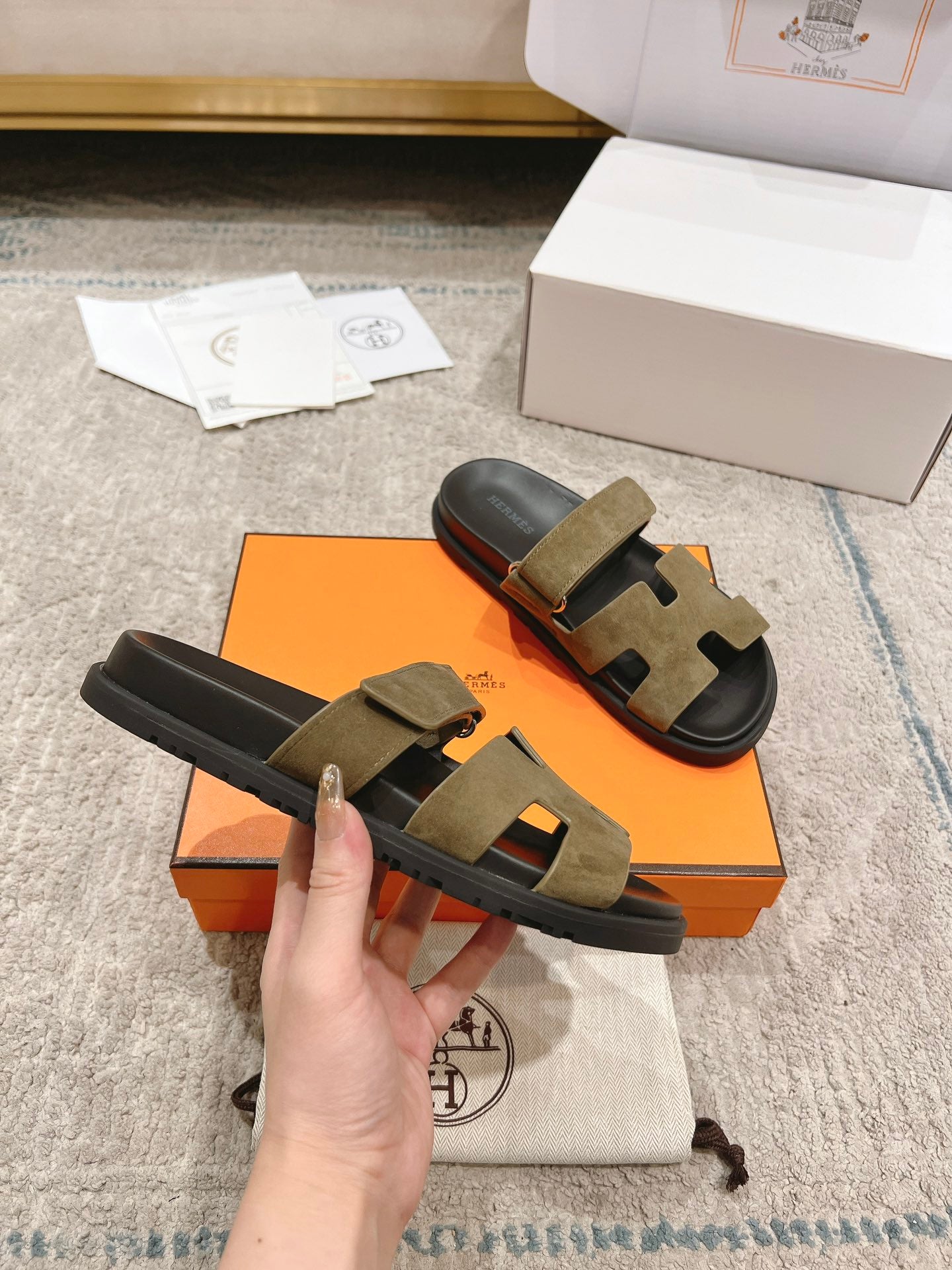 LuxluxHouse Best Quality Sandals Hermes