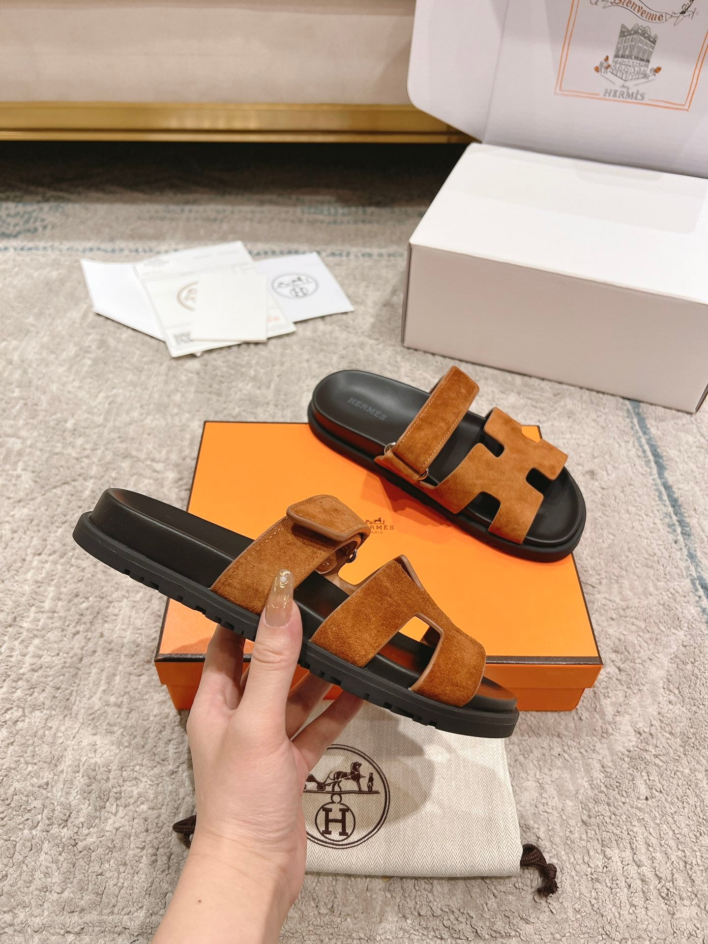 LuxluxHouse Best Quality Sandals Hermes